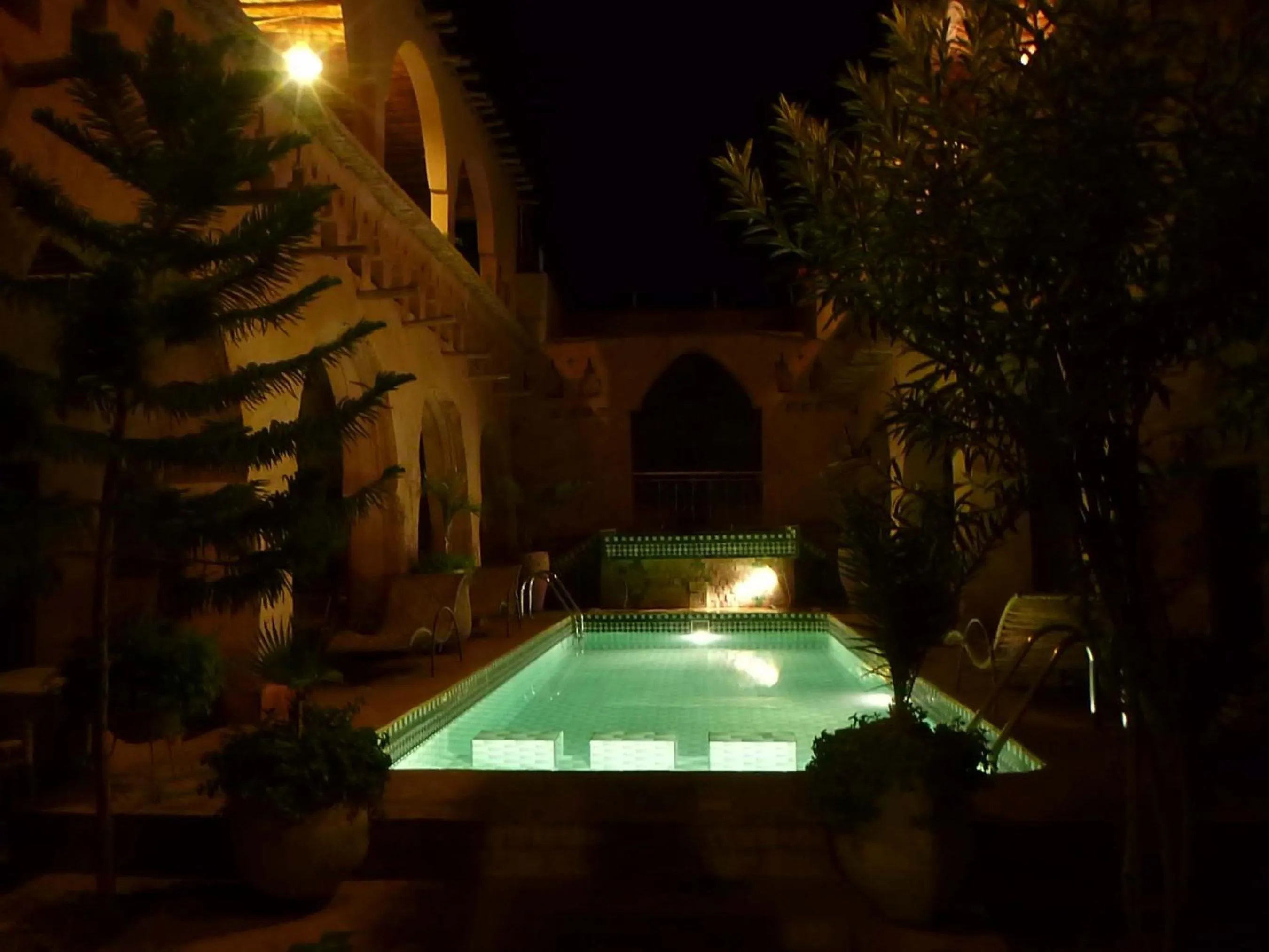 Swimming pool in Riad Maktoub
