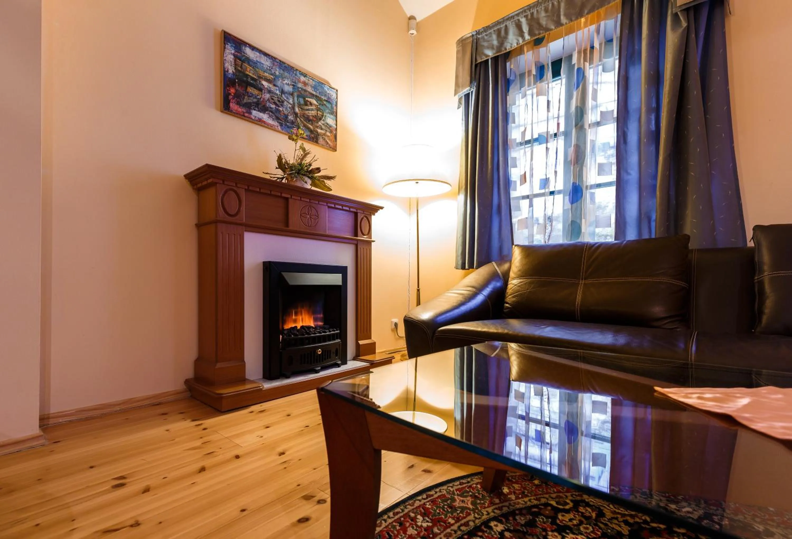 Decorative detail in Hotel Maltezský Kříž