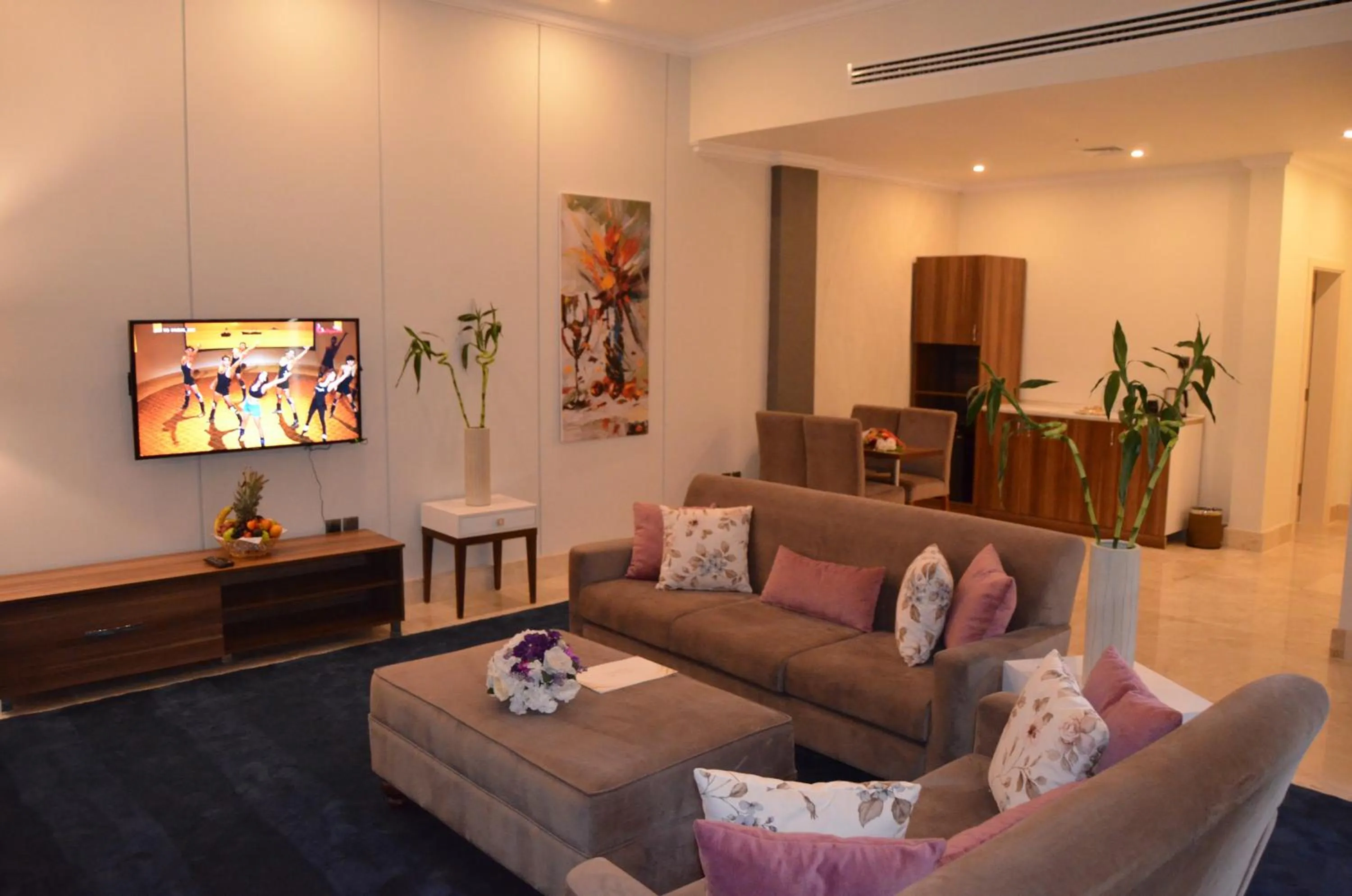 Living room in Tamara Beach Resort, Al Khobar Half Moon Bay-"Families Only"