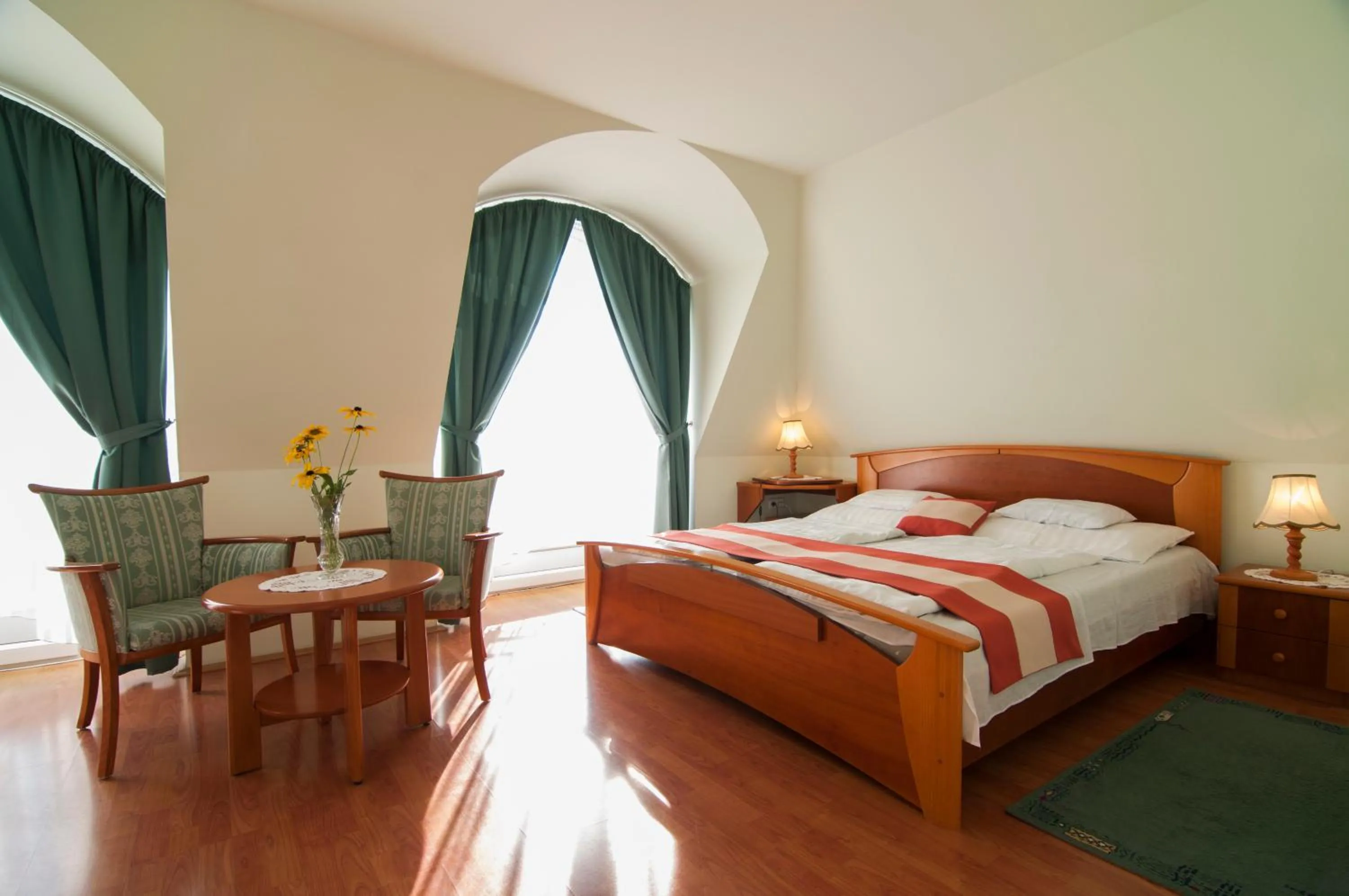 Photo of the whole room, Bed in Gosztola Gyöngye-az erdő szállodája