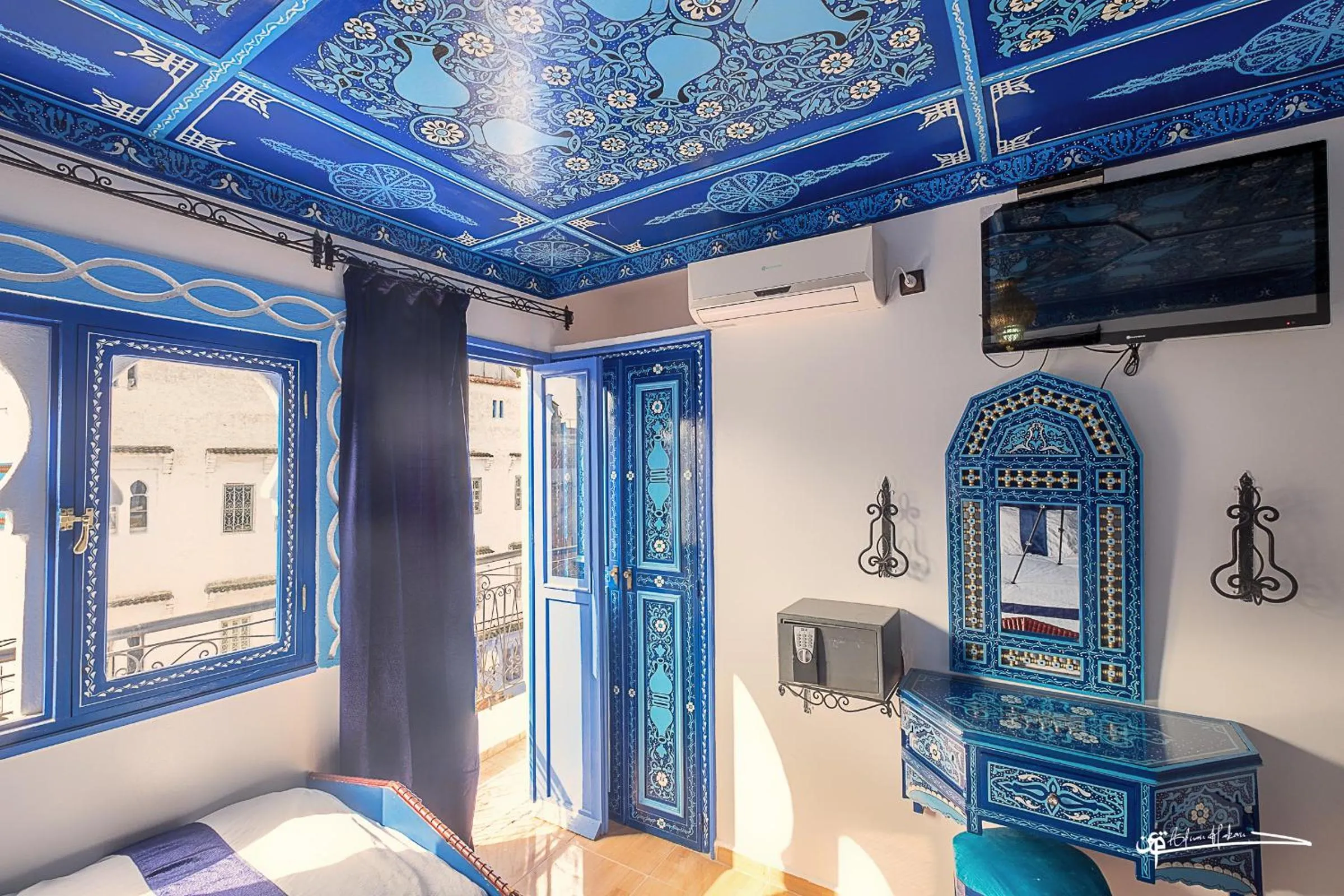 City view in Hotel Madrid