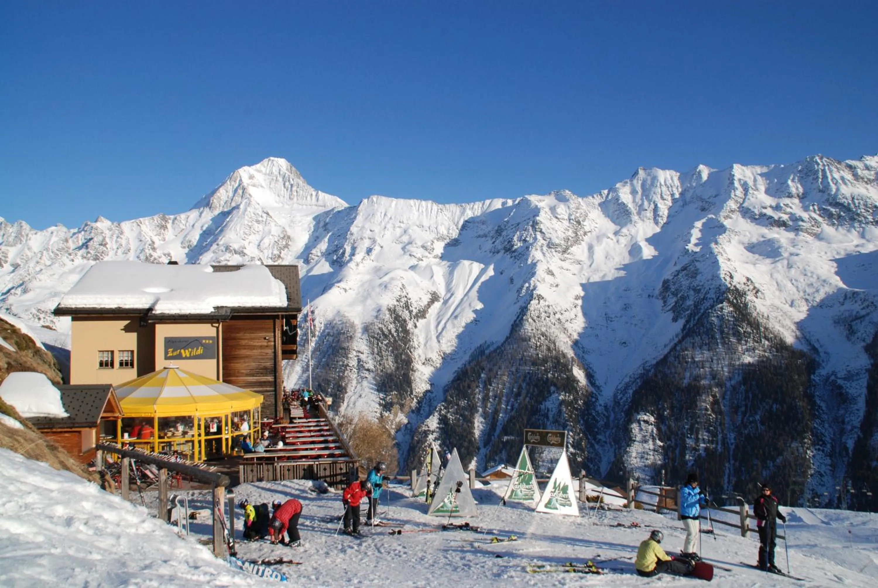 Natural landscape in Alpenhotel zur Wildi Lauchernalp