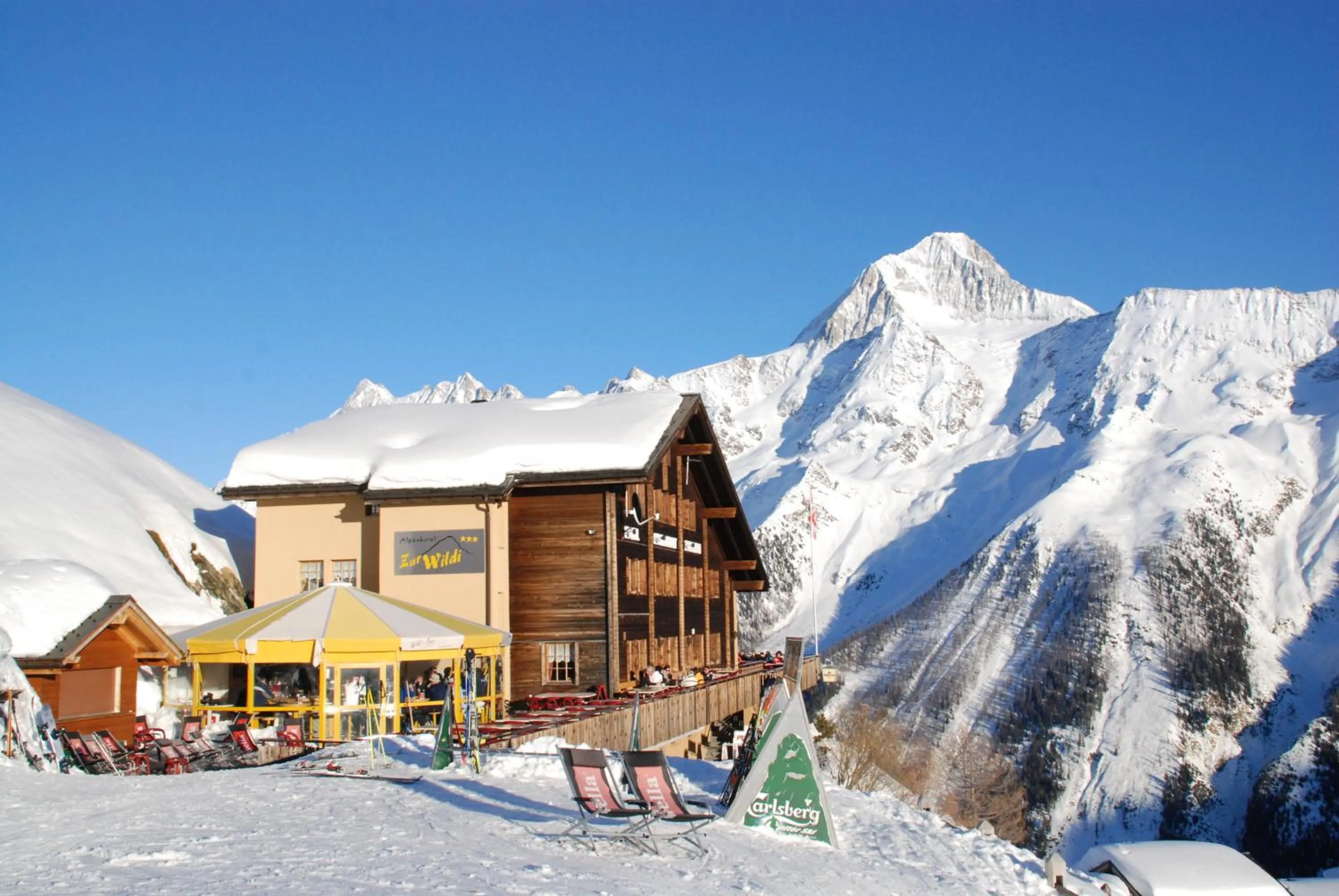 Natural landscape in Alpenhotel zur Wildi Lauchernalp