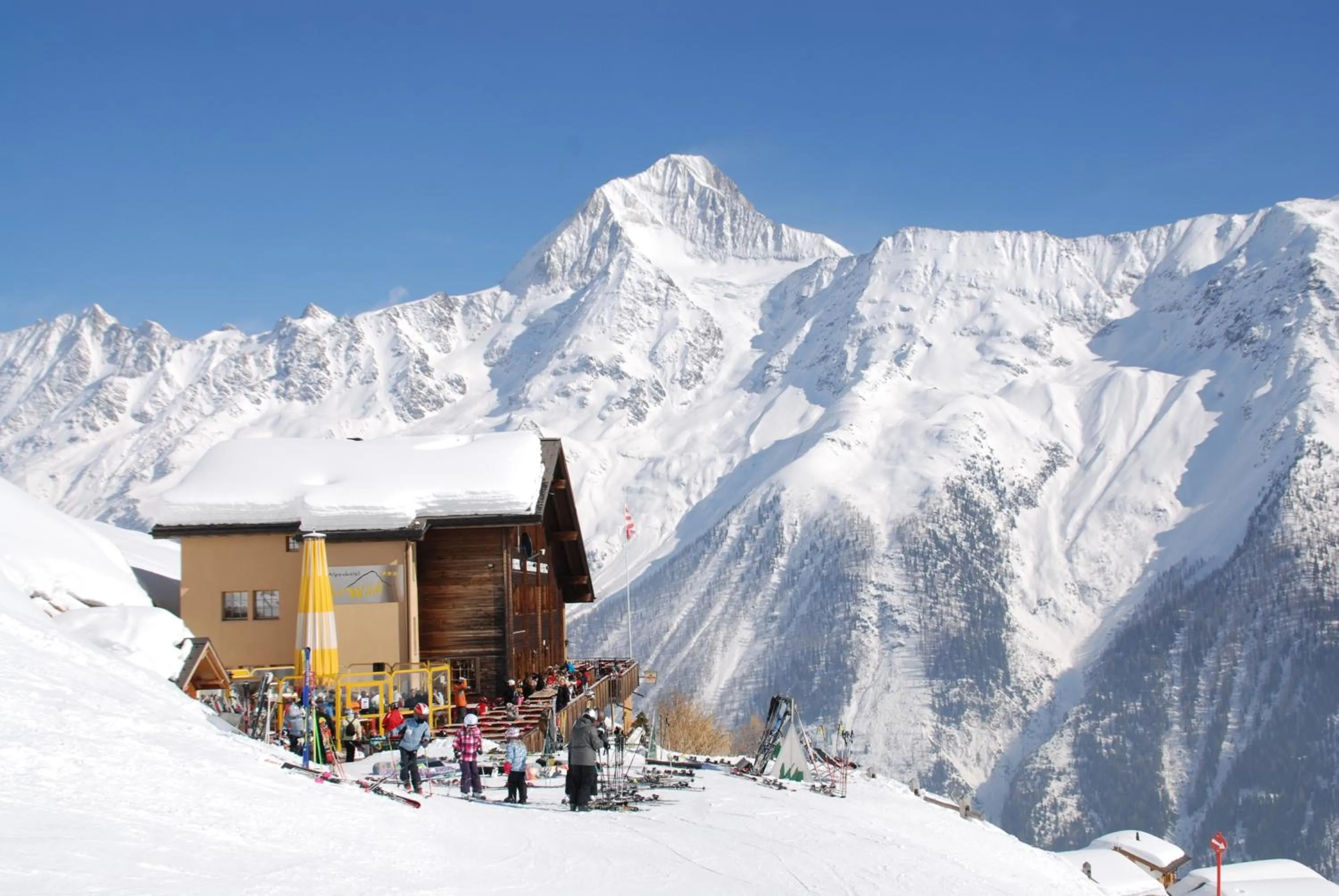 Natural landscape in Alpenhotel zur Wildi Lauchernalp