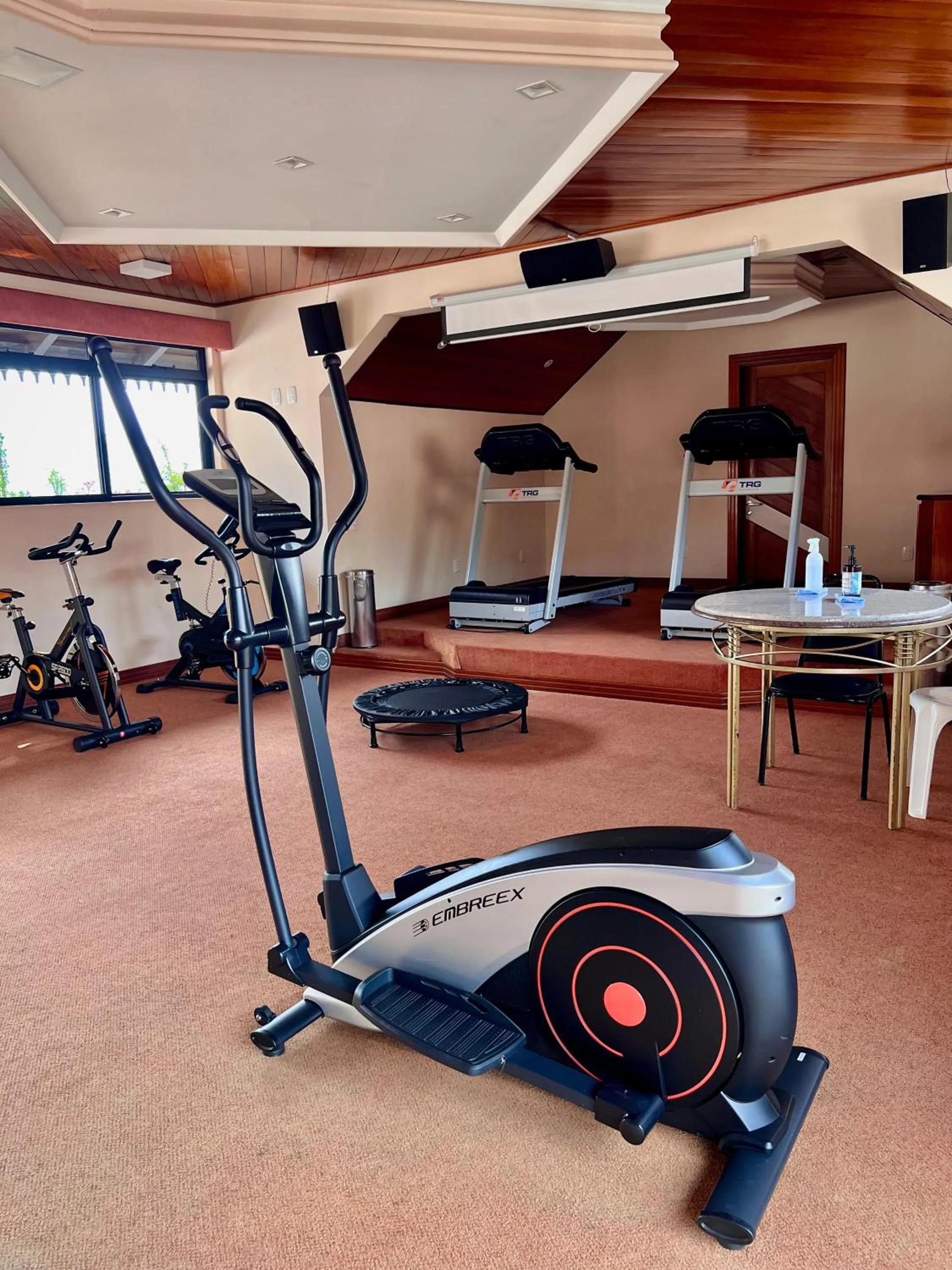 Fitness centre/facilities in Hotel Vila Germânica