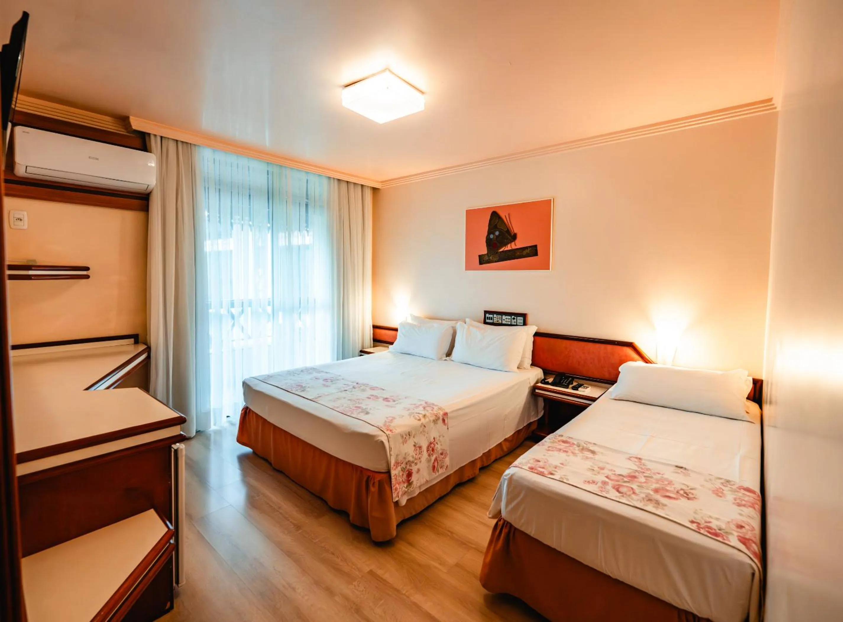 Bed in Hotel Vila Germânica