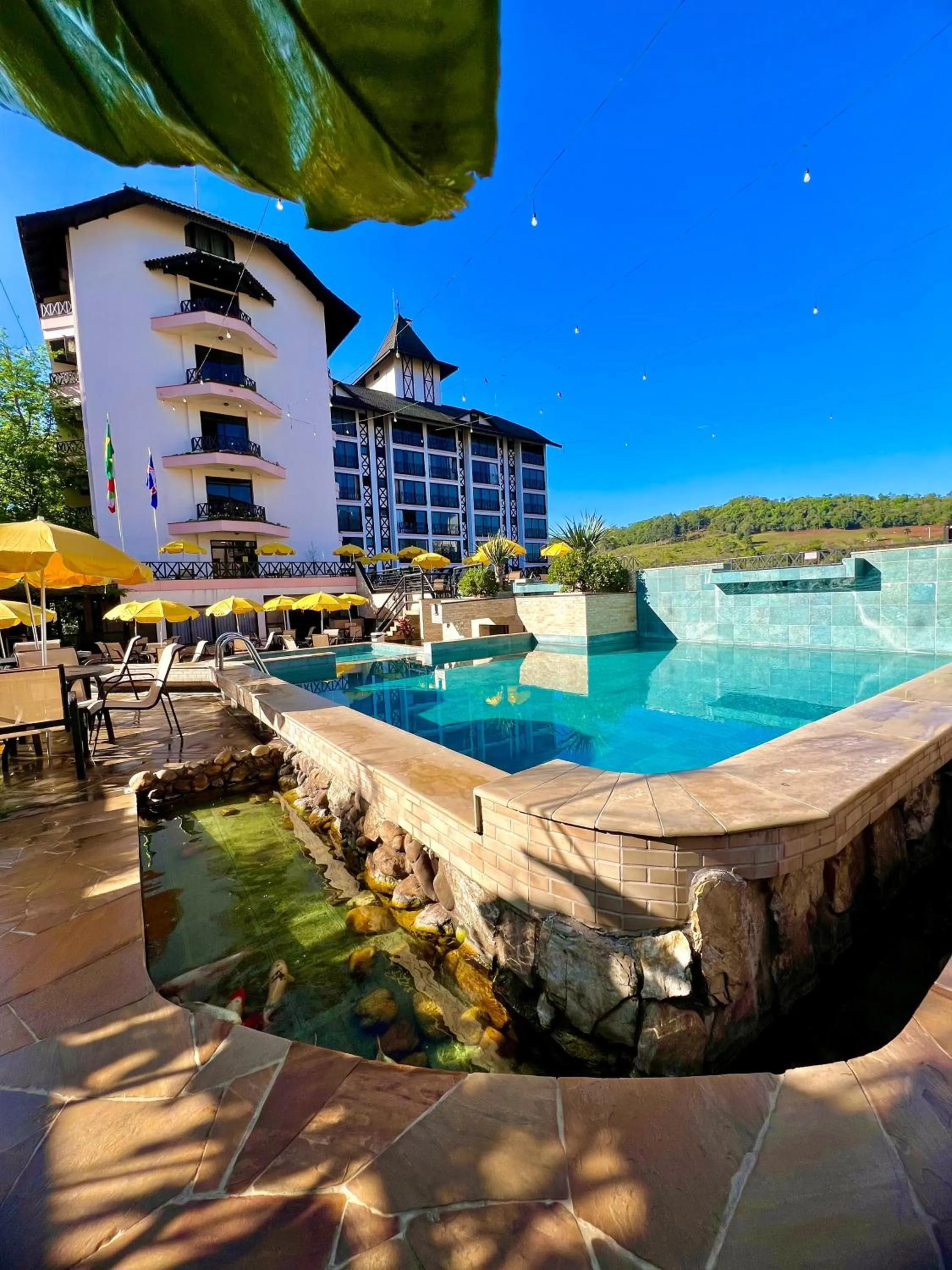 Swimming pool in Hotel Vila Germânica