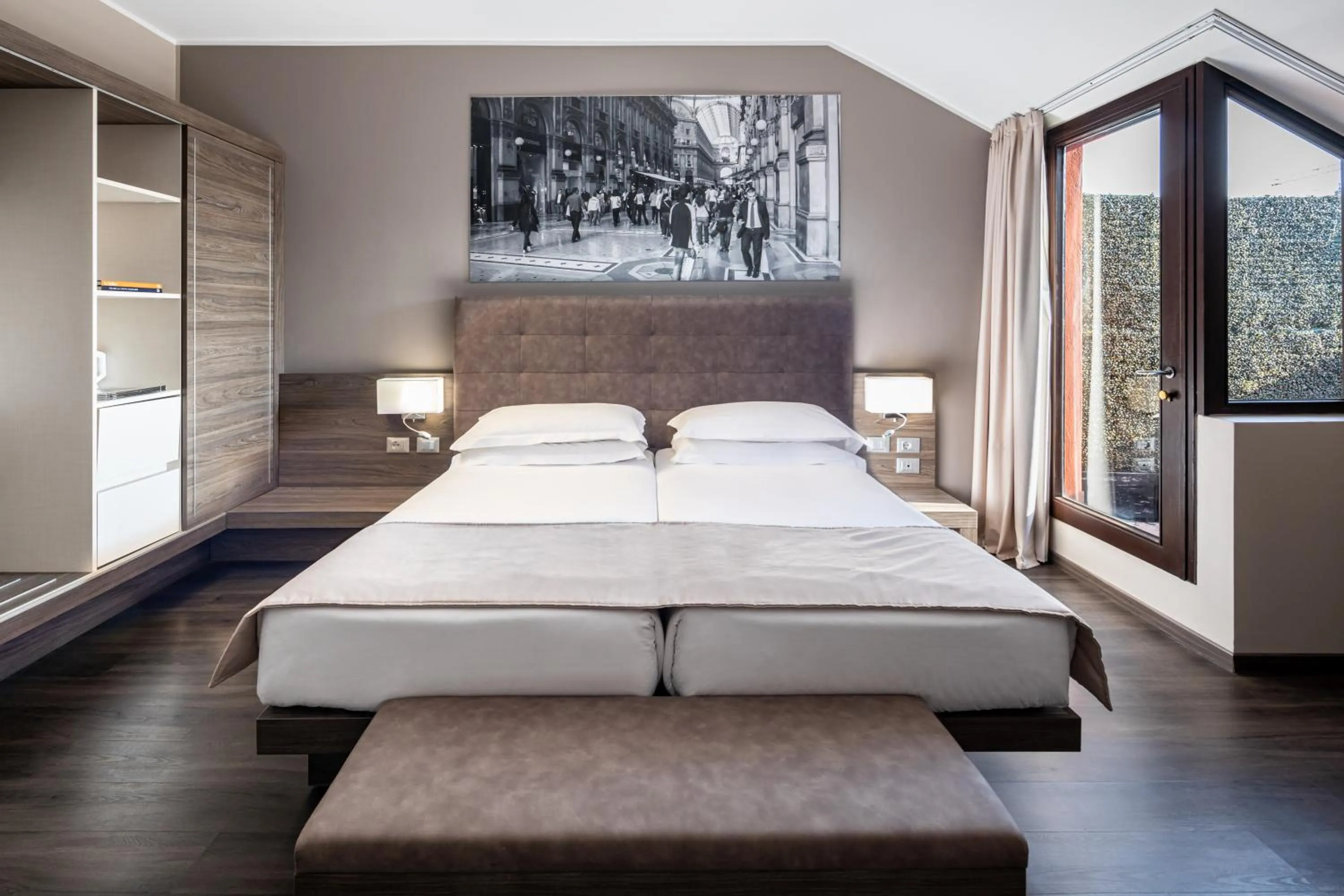 Bed in Hotel Palazzo Delle Stelline