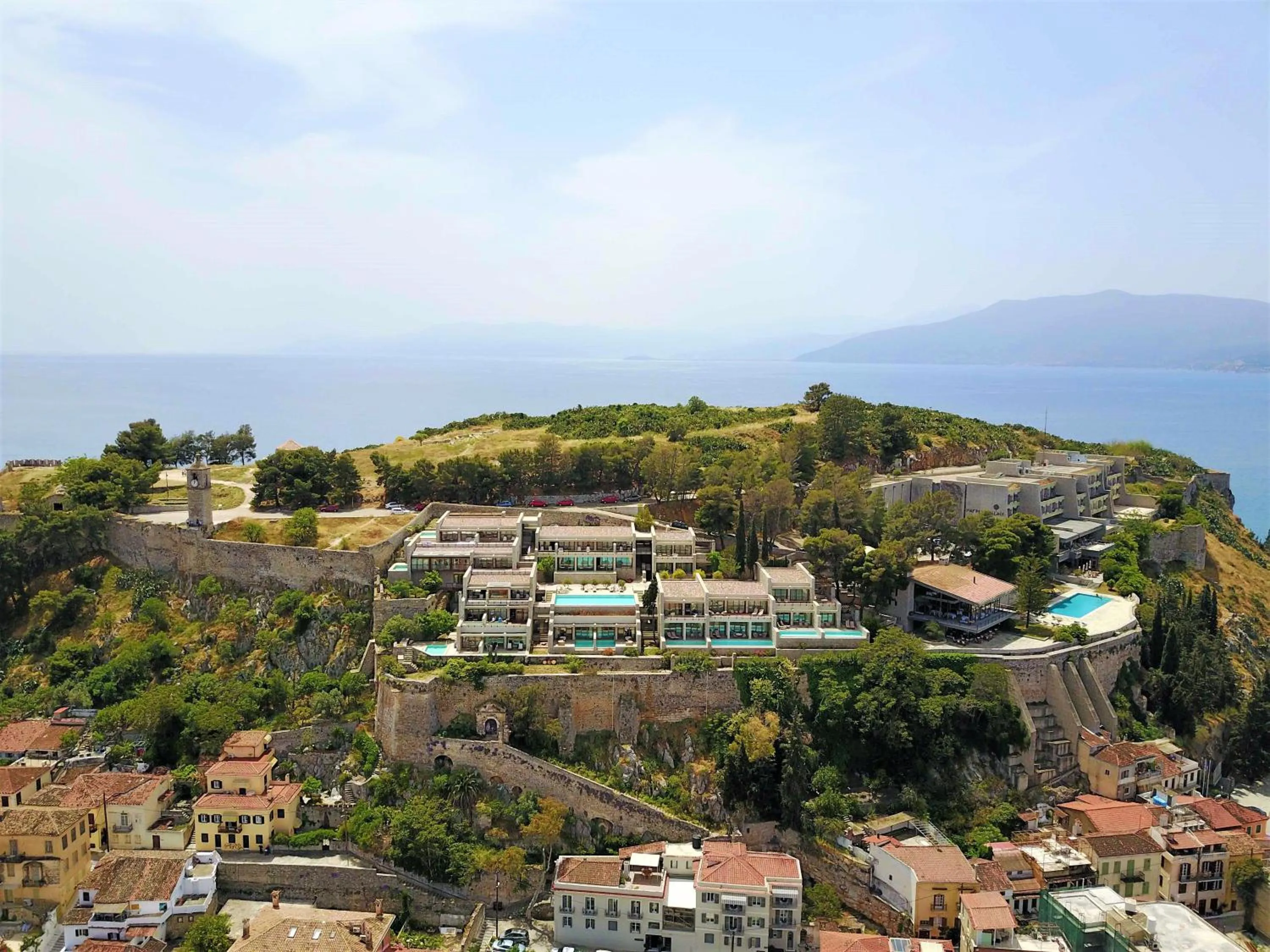 Bird's eye view in Nafplia Palace Hotel & Villas