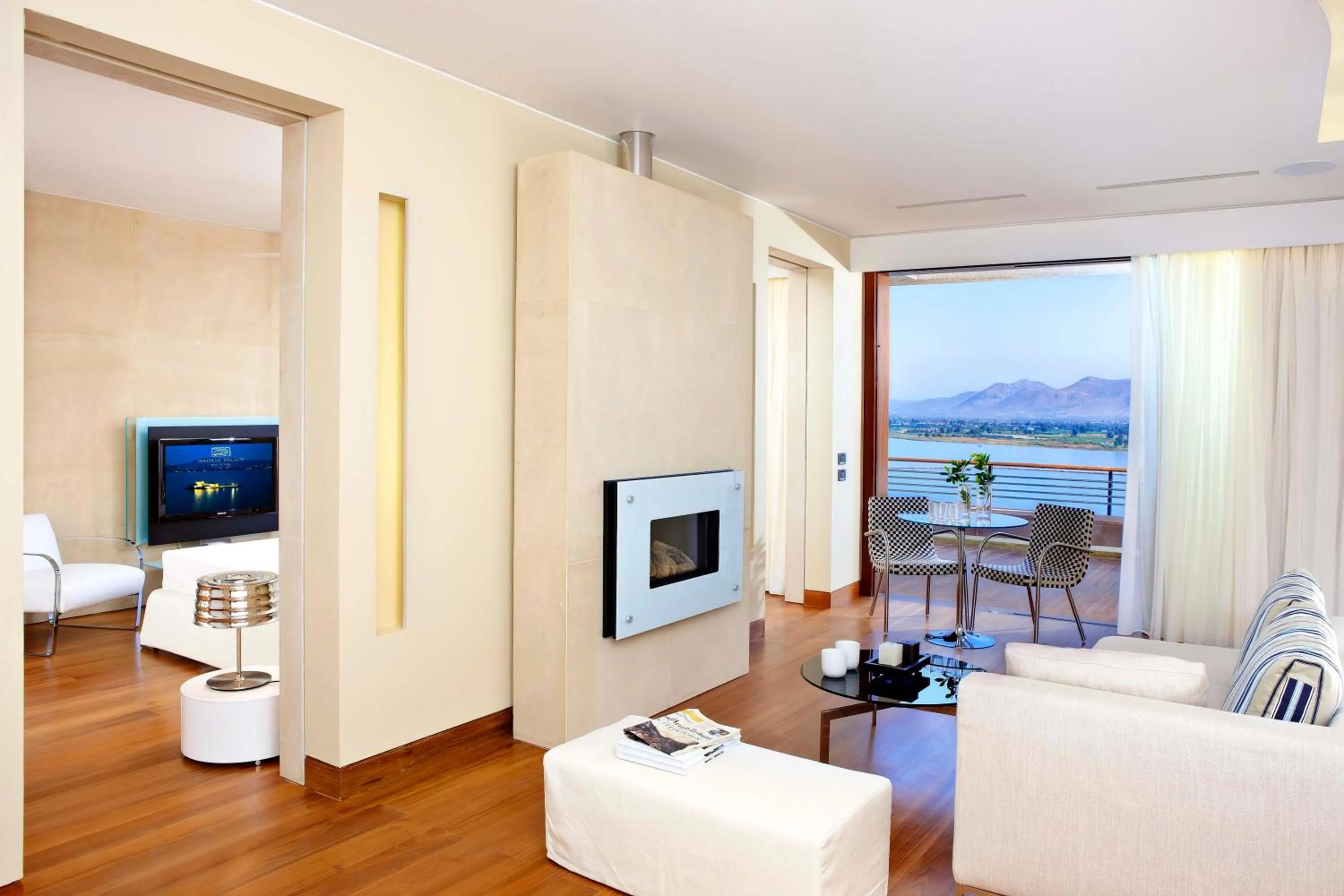Living room in Nafplia Palace Hotel & Villas