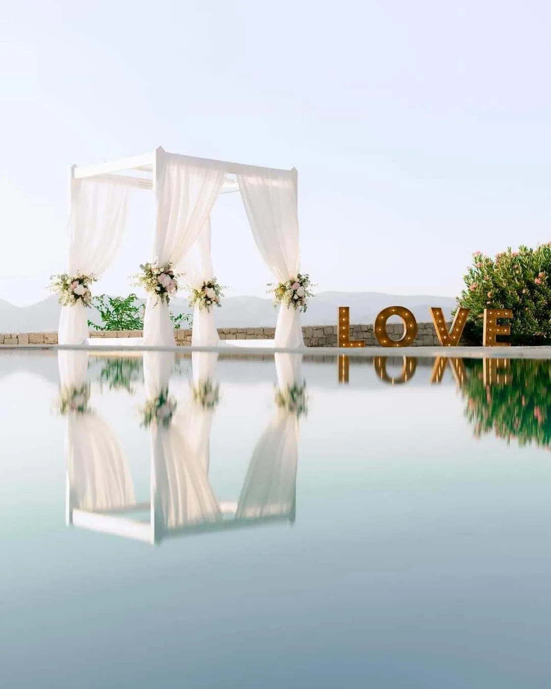 Swimming pool in Nafplia Palace Hotel & Villas