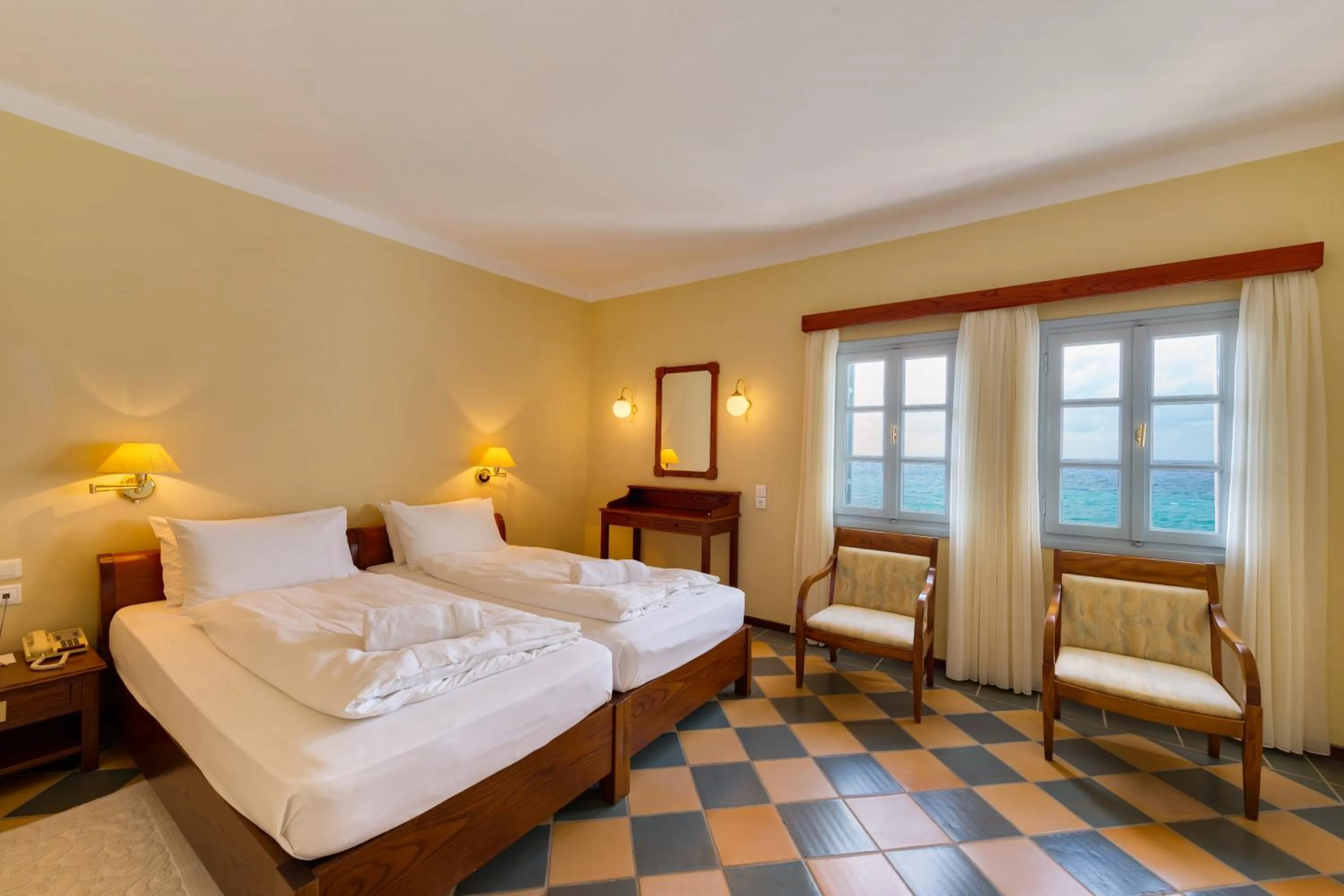 Bed in Kalimera Kriti Hotel & Village Resort