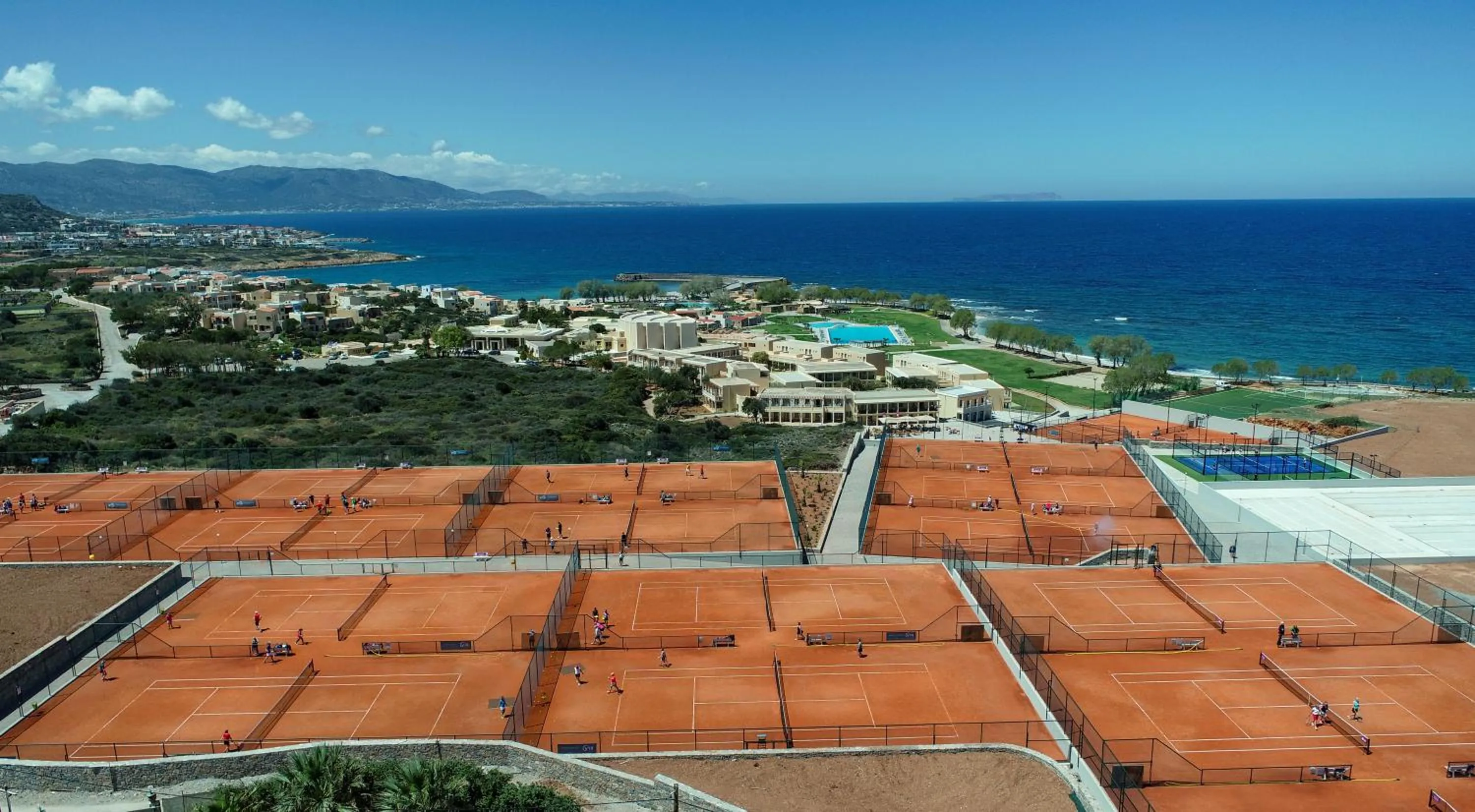 Tennis court in Kalimera Kriti Hotel & Village Resort