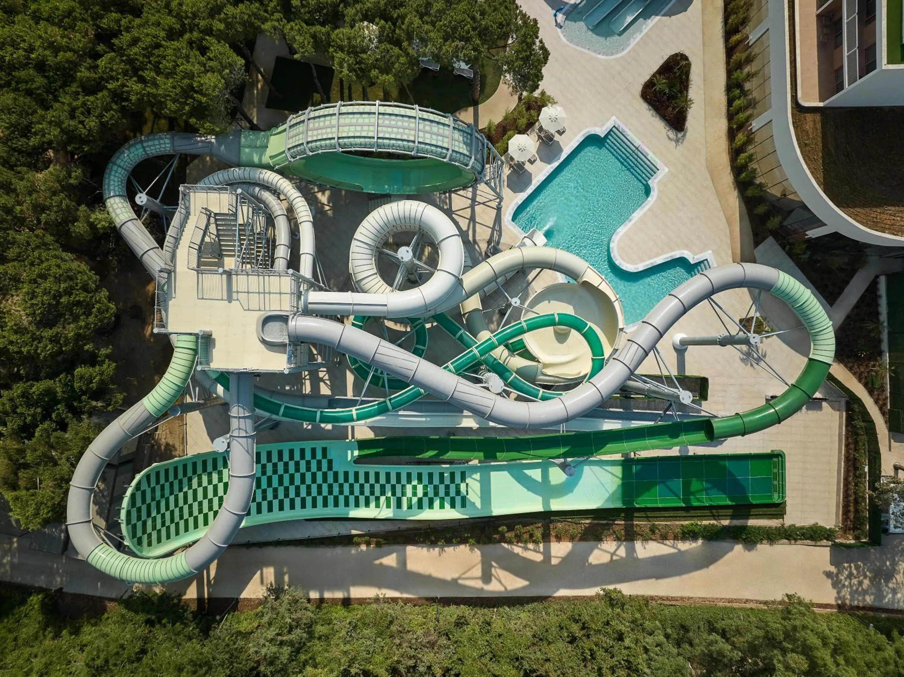 Aqua park in Paloma Grida