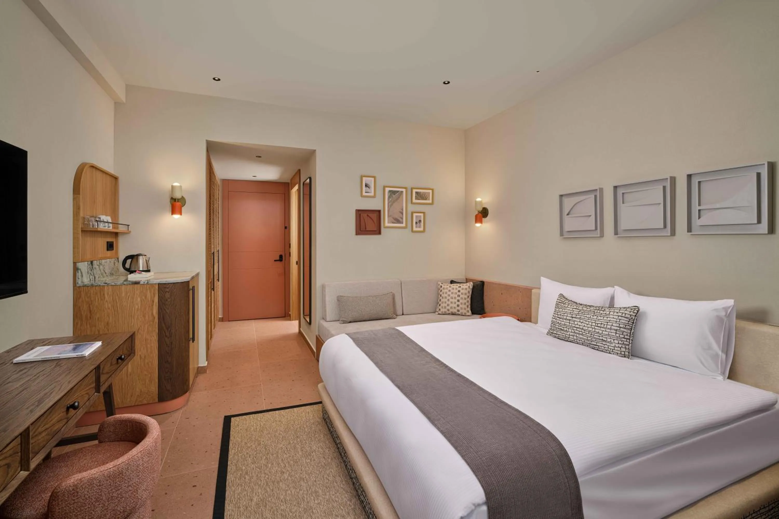 Photo of the whole room, Bed in Paloma Grida