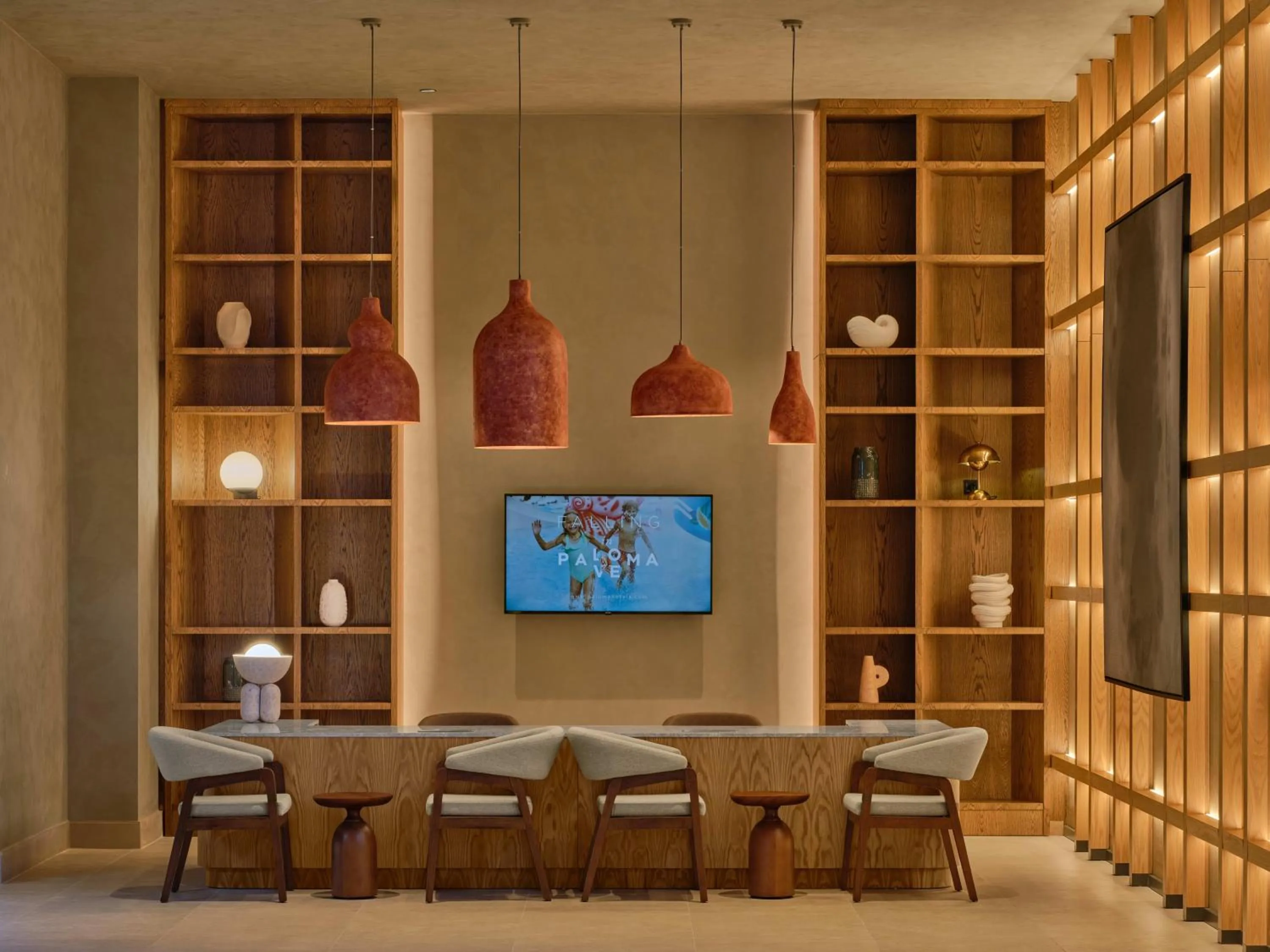 Seating area in Paloma Grida