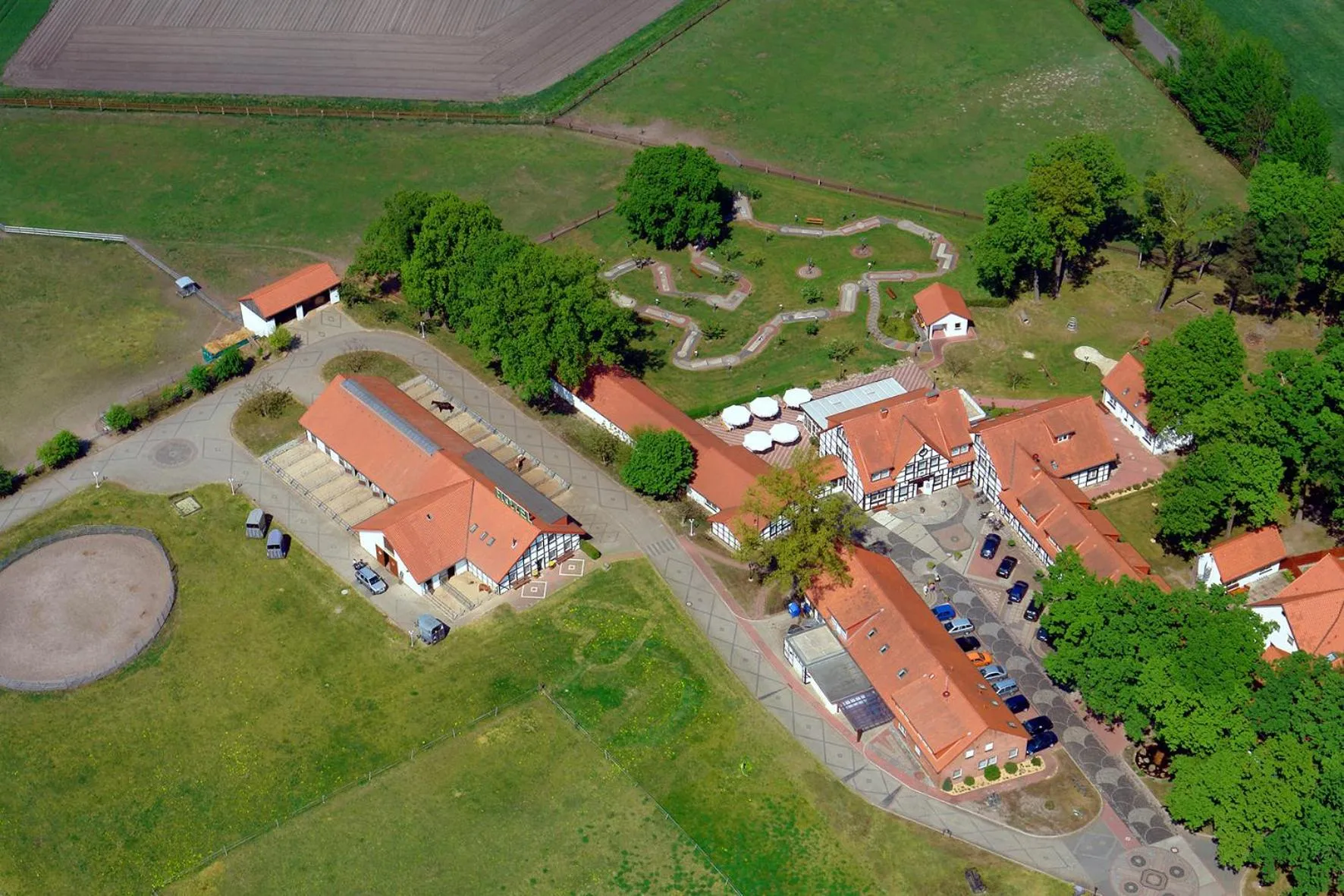 Bird's eye view in Landhotel Baumanns Hof