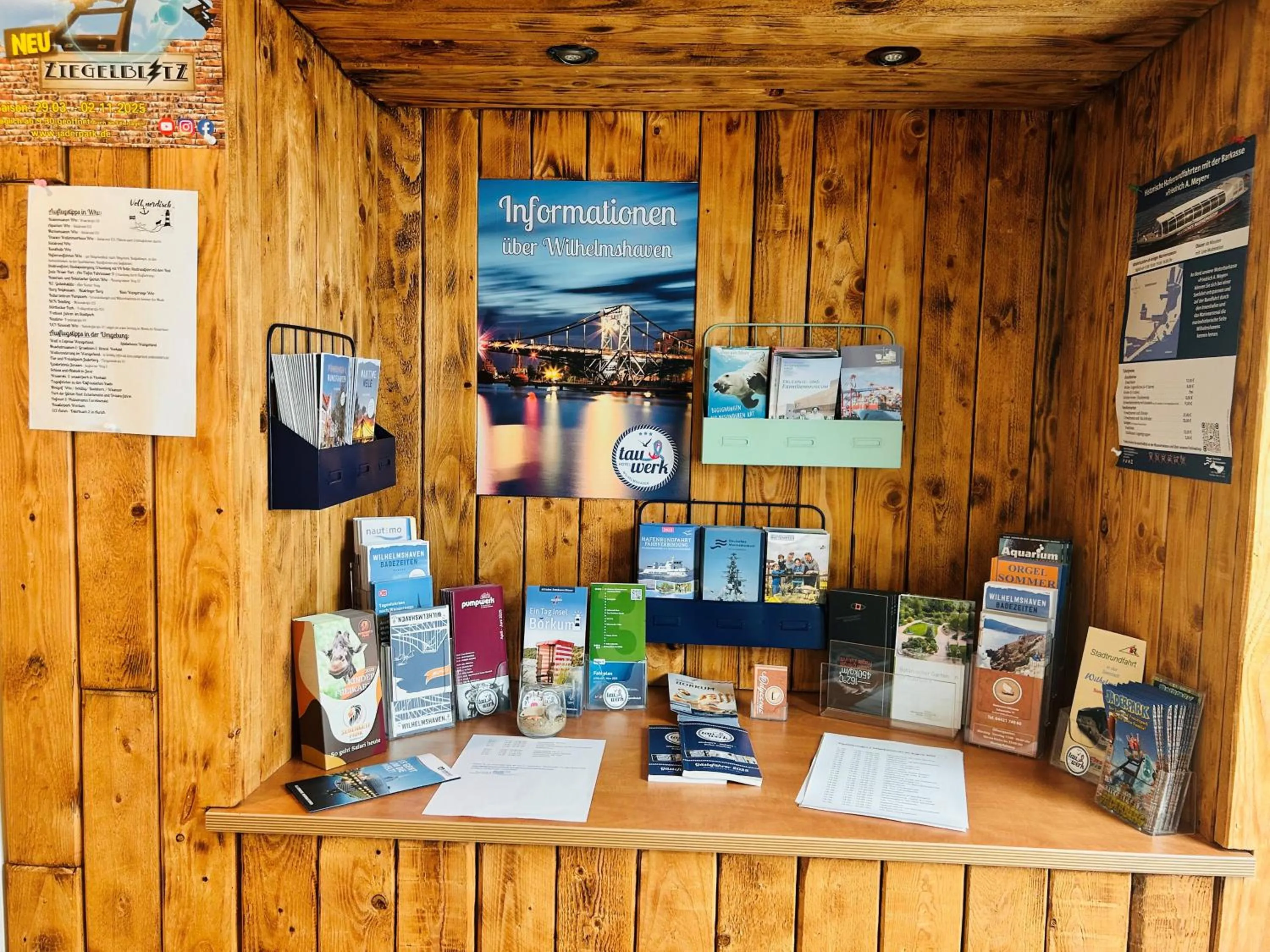 Decorative detail in tauwerk Hotel