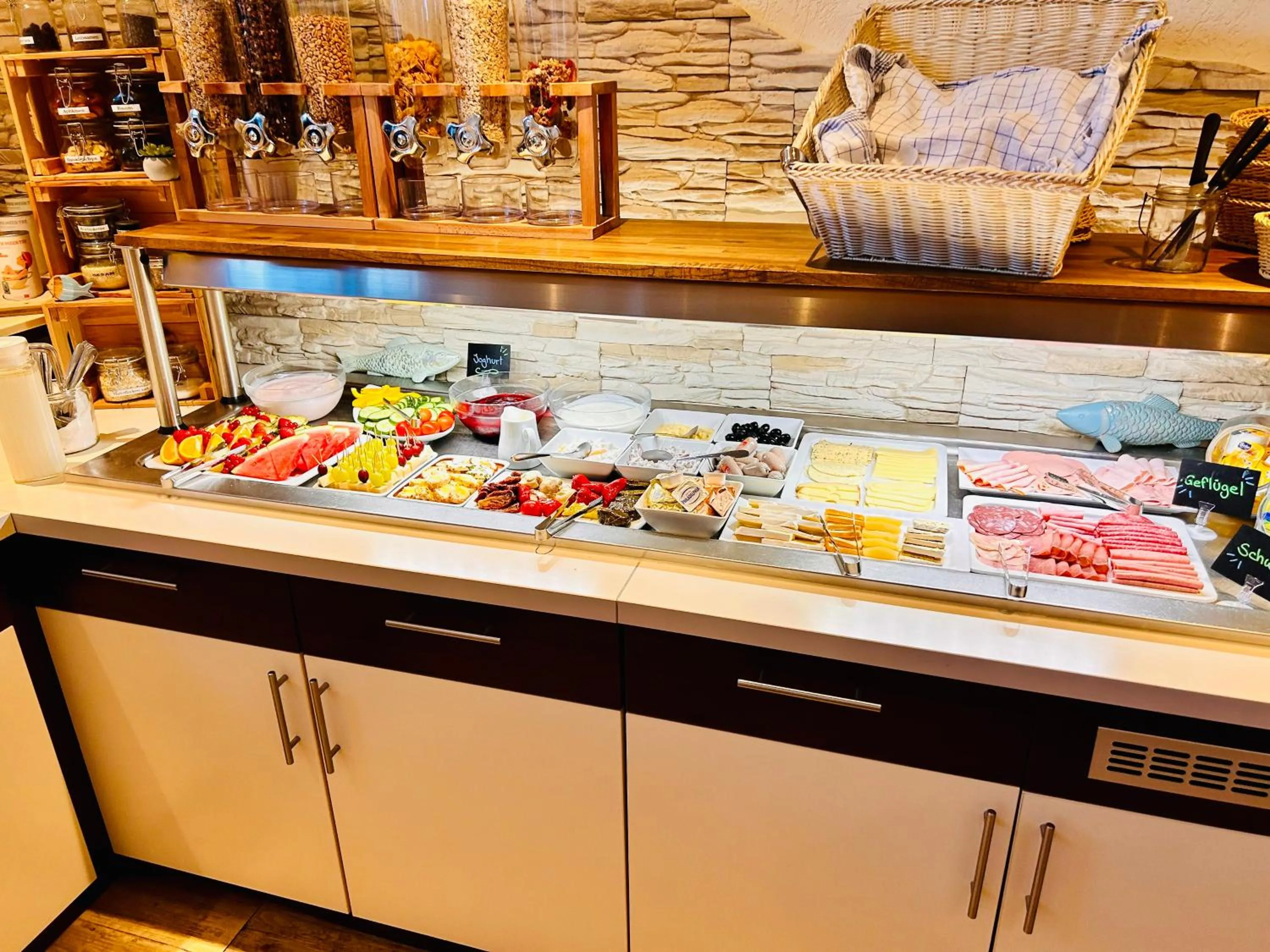 Breakfast in tauwerk Hotel