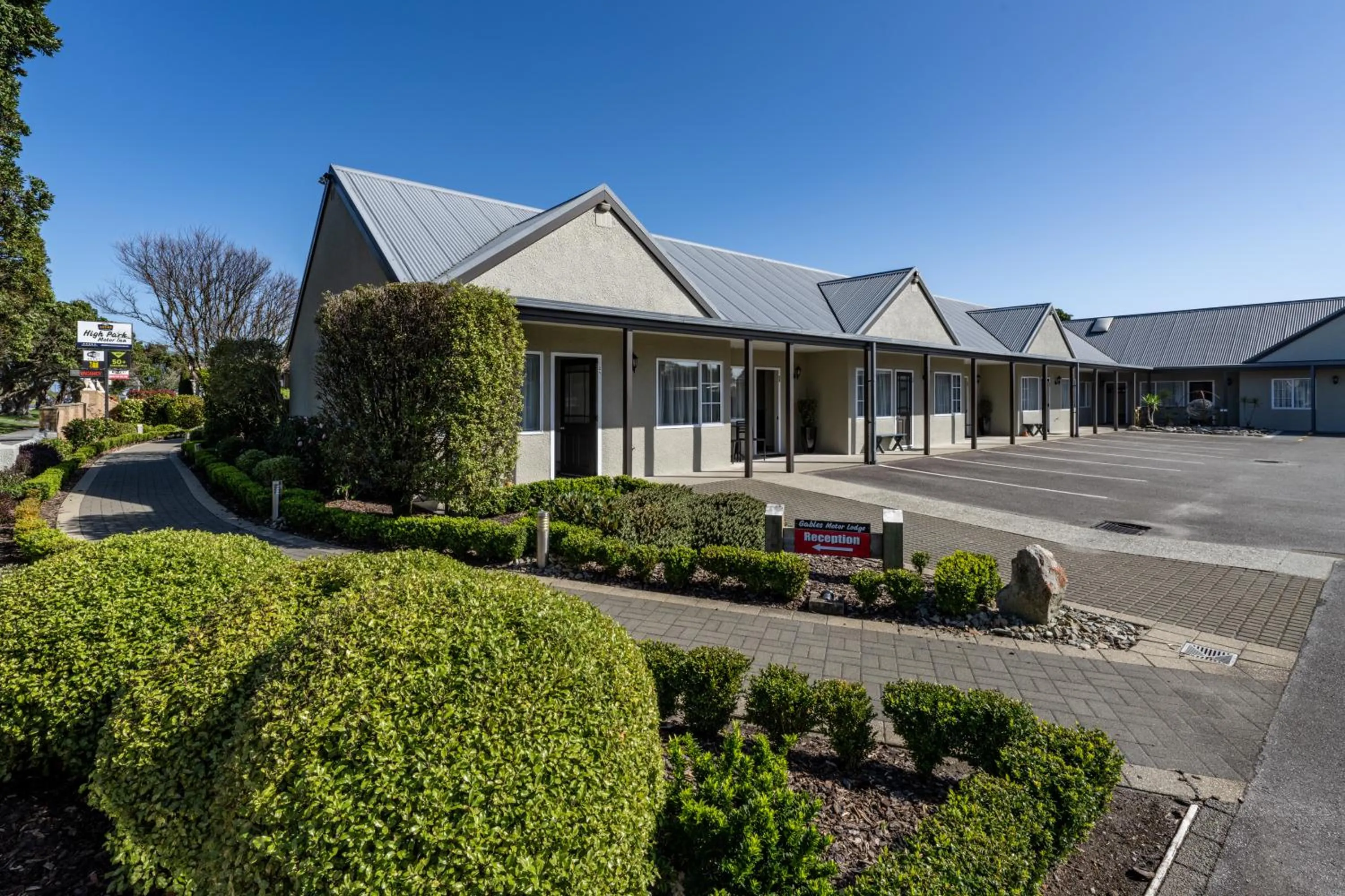 Property building in ASURE Gables Motor Lodge