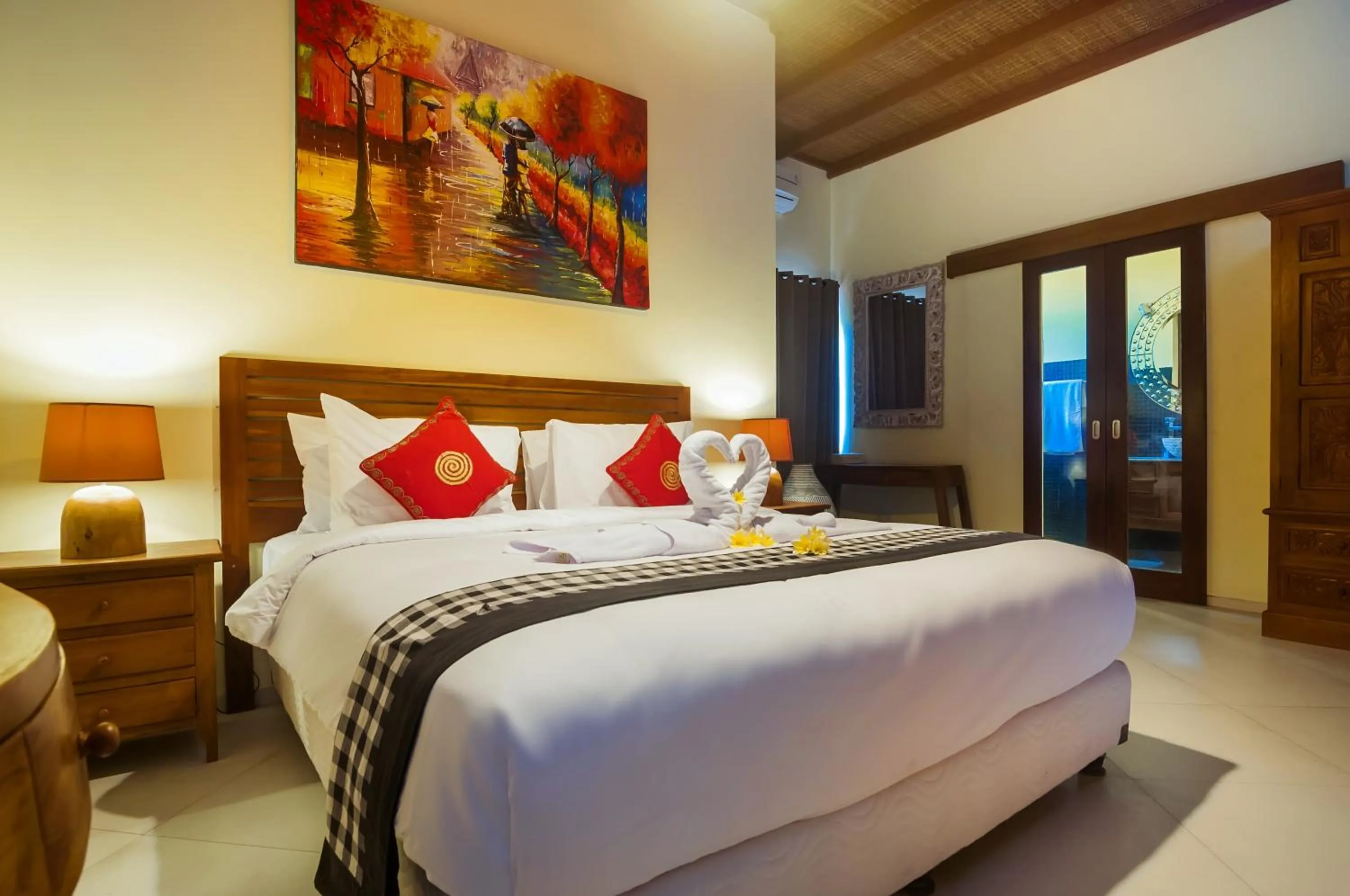 Bed in Mawar Estate by Villas Direct Bali