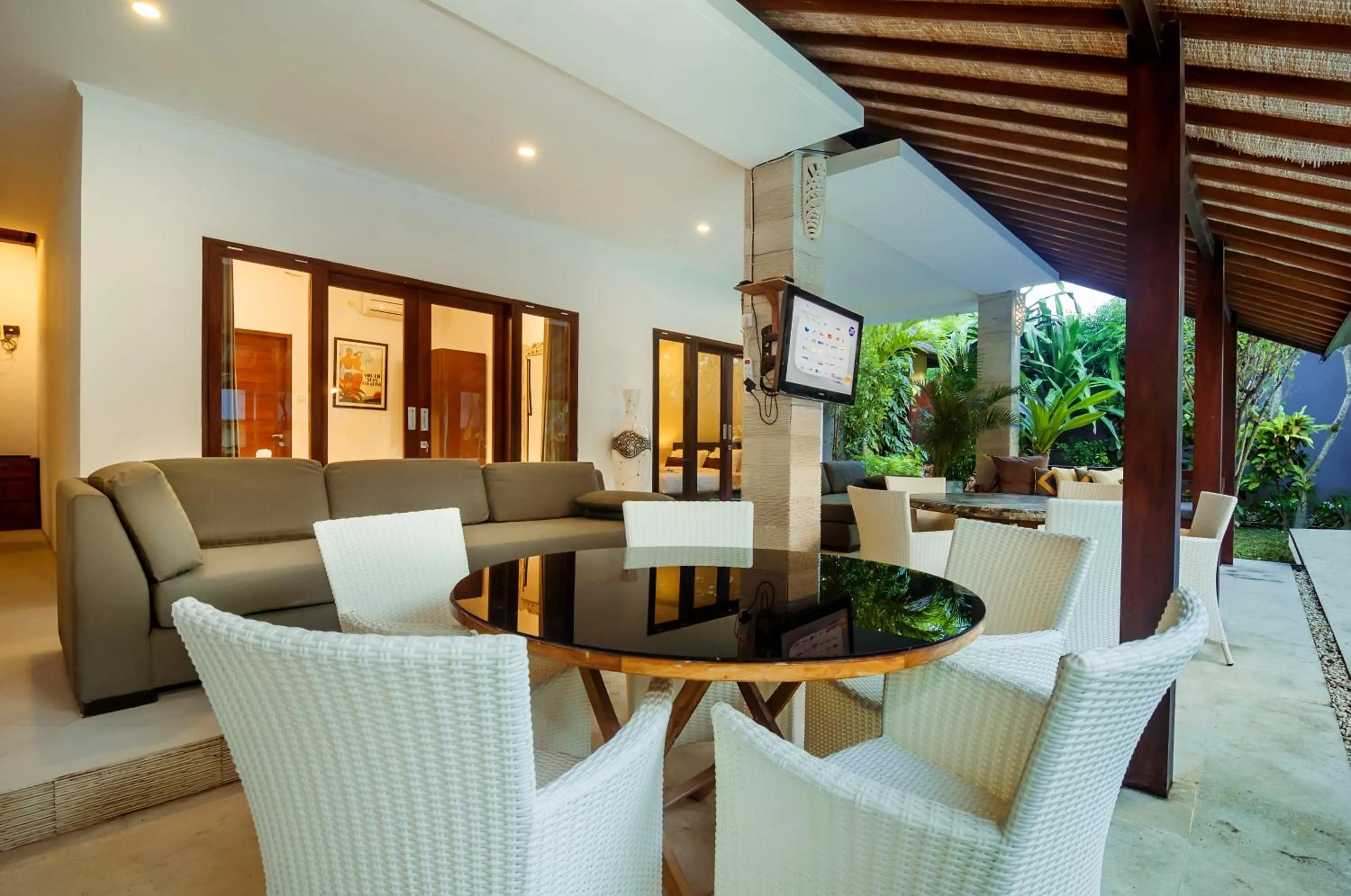 Living room in Mawar Estate by Villas Direct Bali