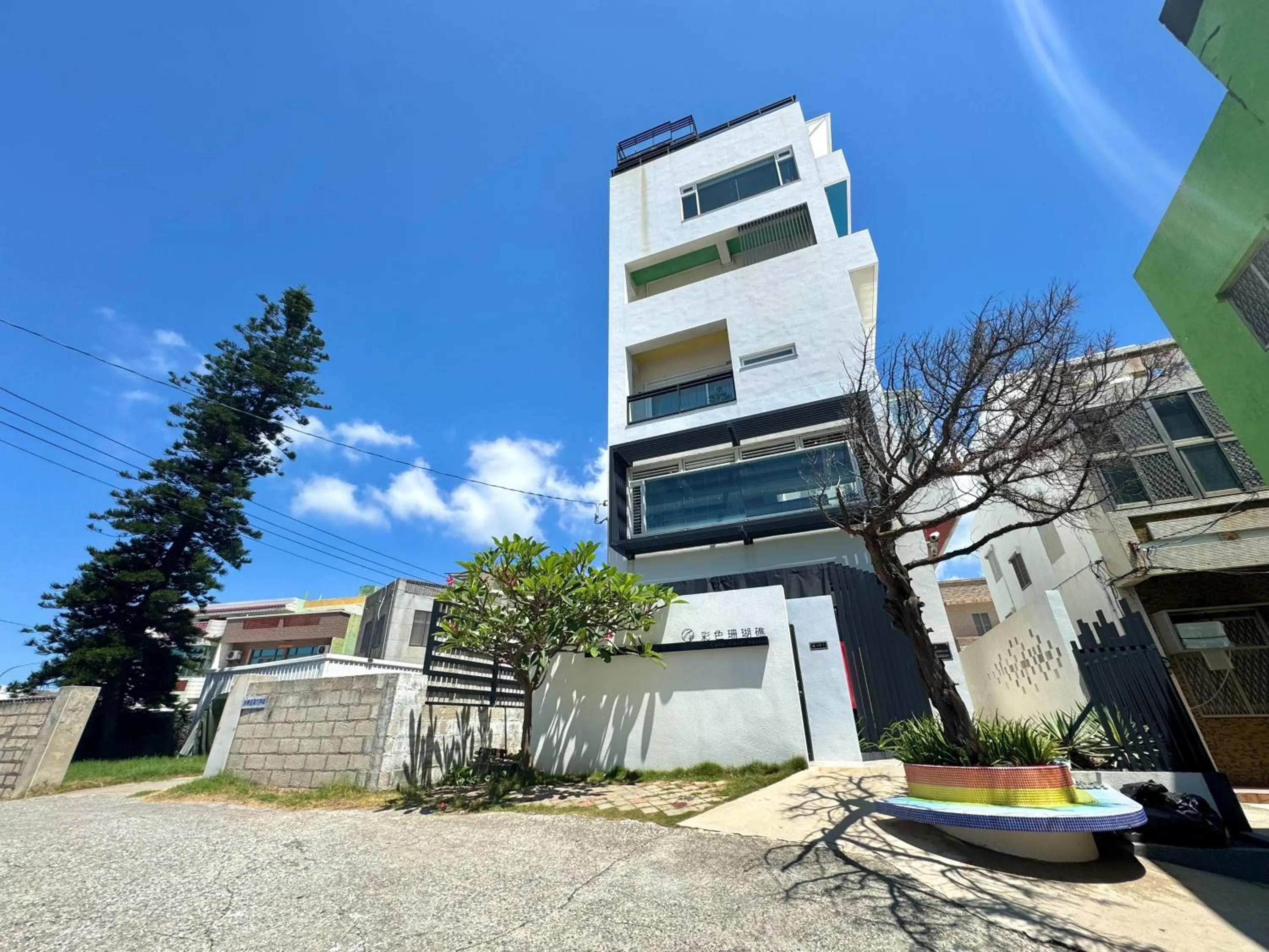 Property building in Color Coral Boutique Hotel