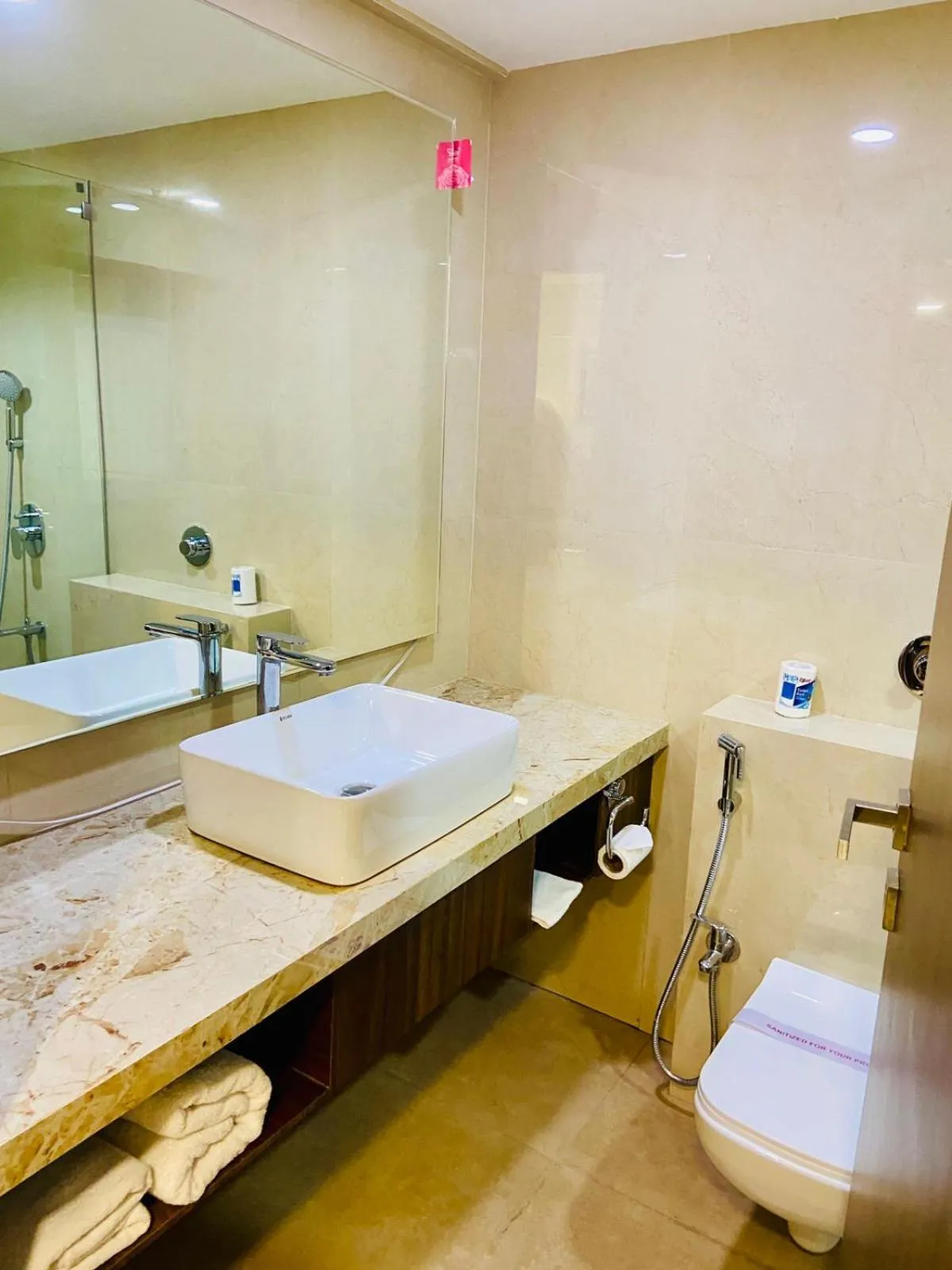 Bathroom in Hotel Parle International