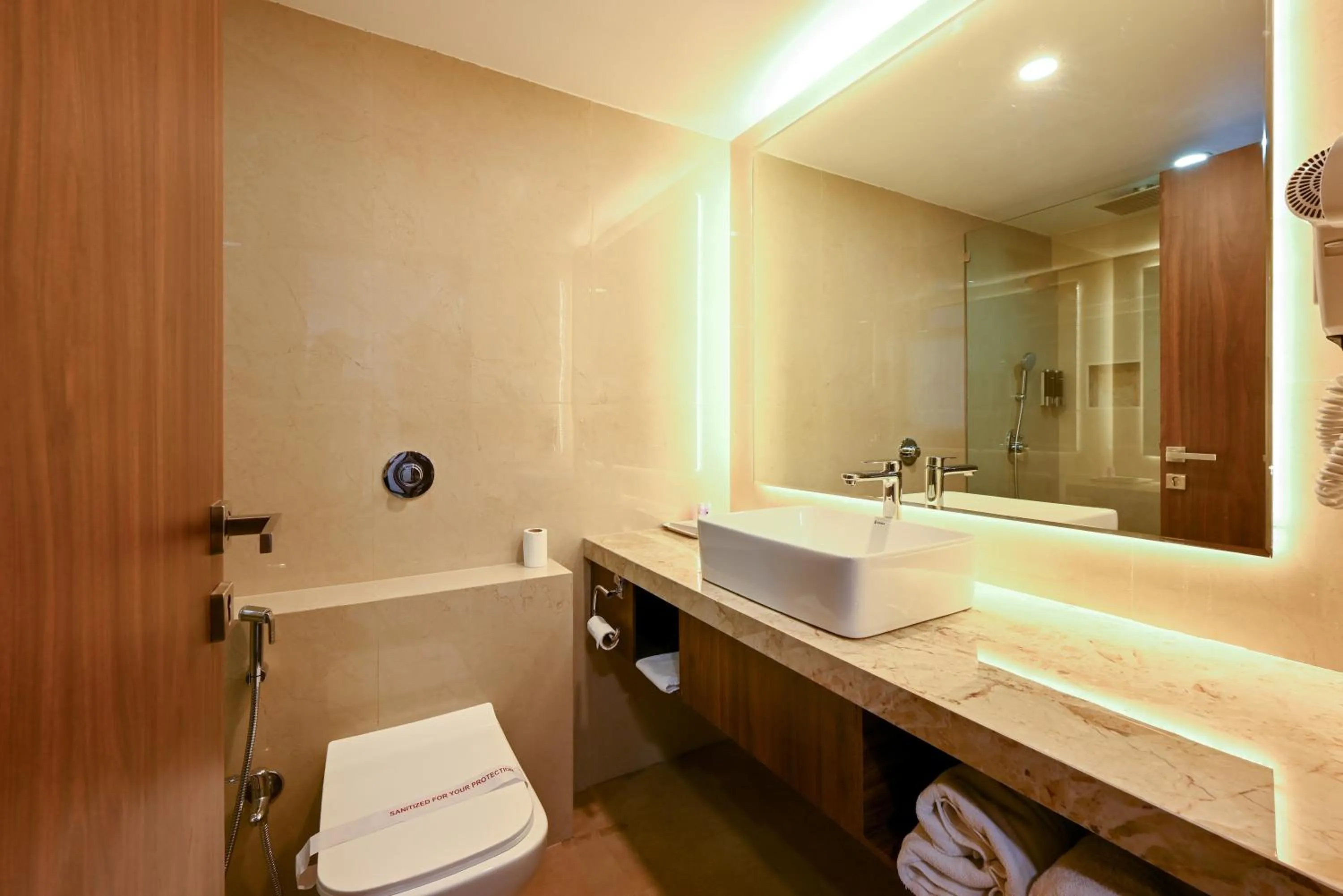 Bathroom in Hotel Parle International