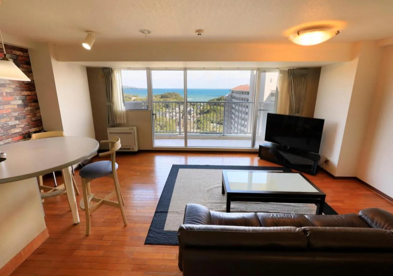 Living room in Katsuura Hilltop Hotel & Residence