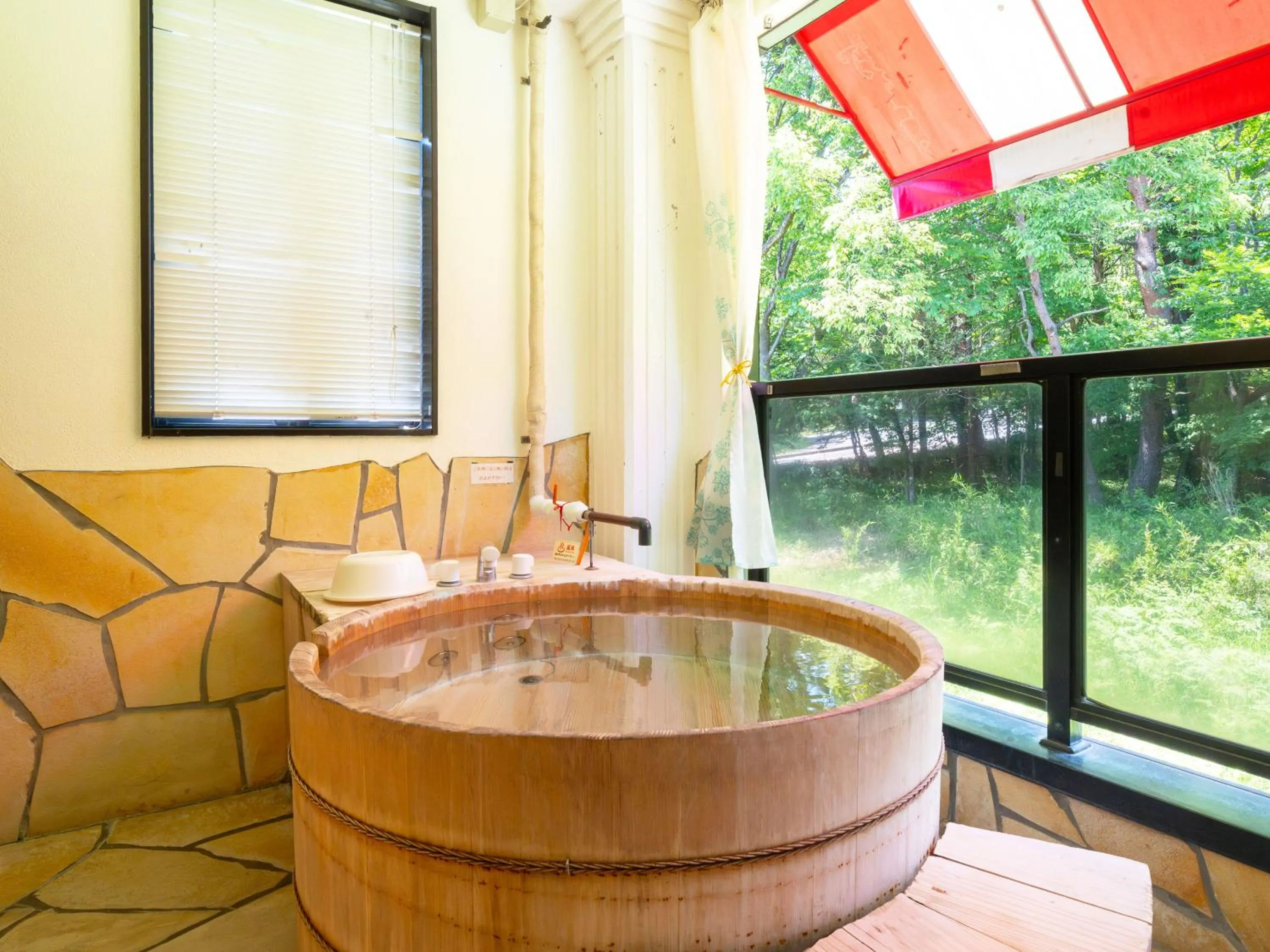 Open Air Bath in Hotel Euro City