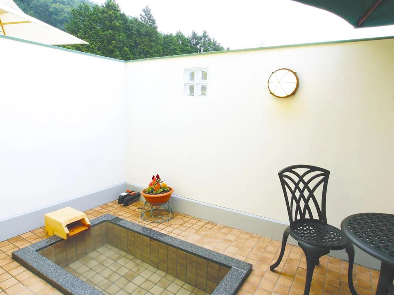 Garden in Hotel Euro City