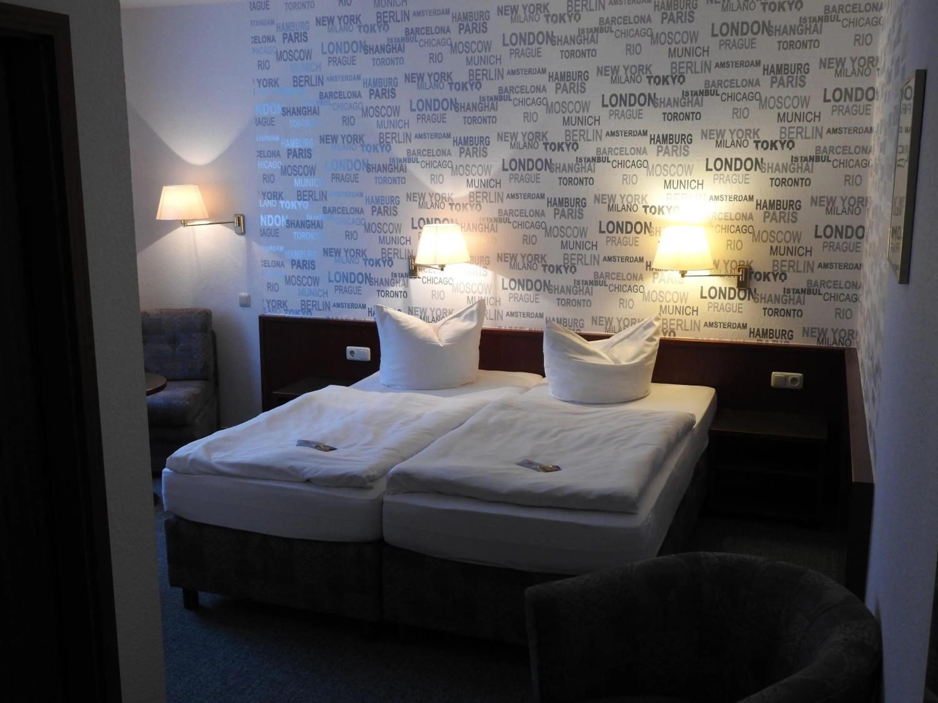 Photo of the whole room, Bed in Hotel Anhalt