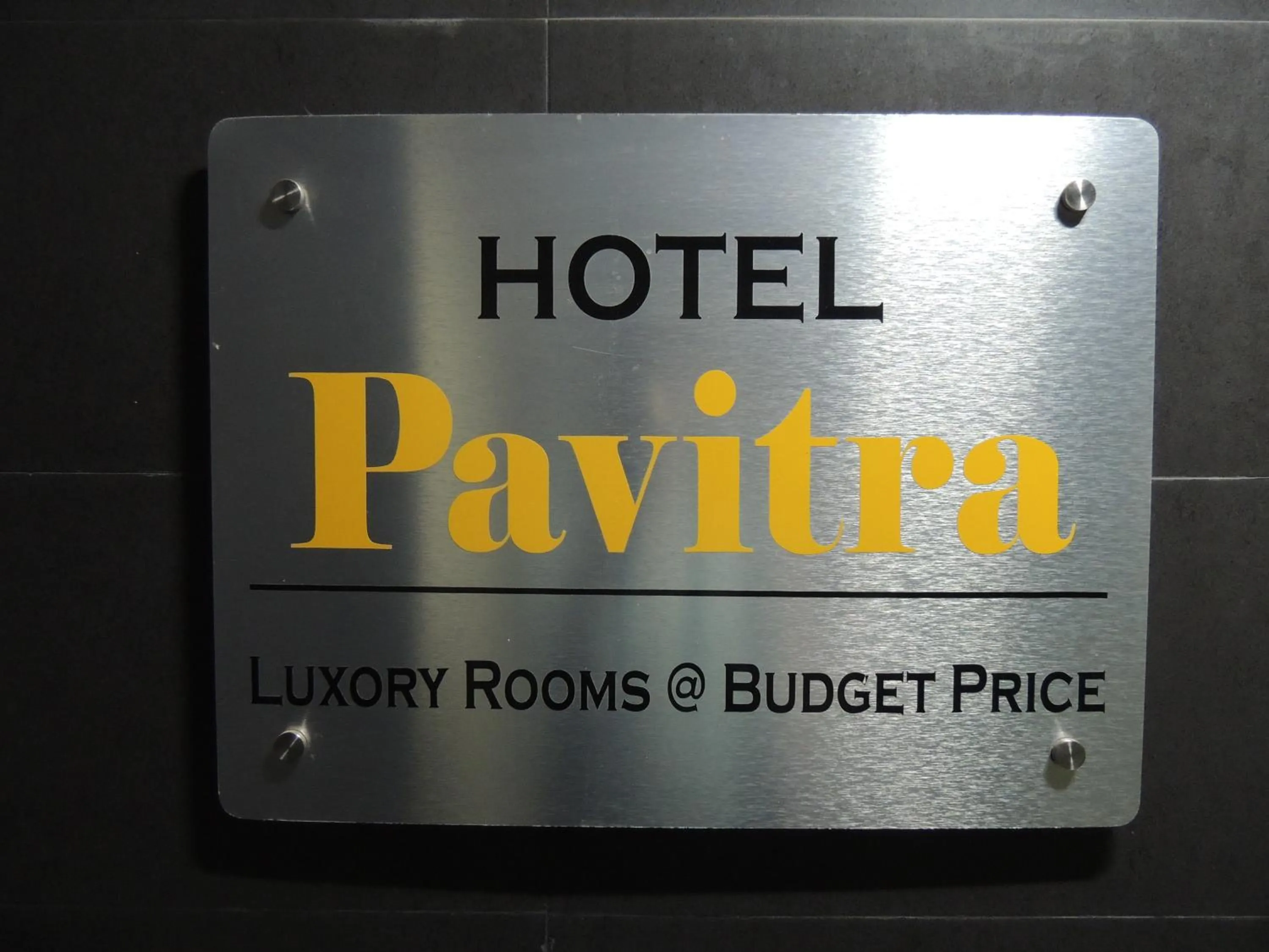 Facade/entrance in Hotel Pavitra