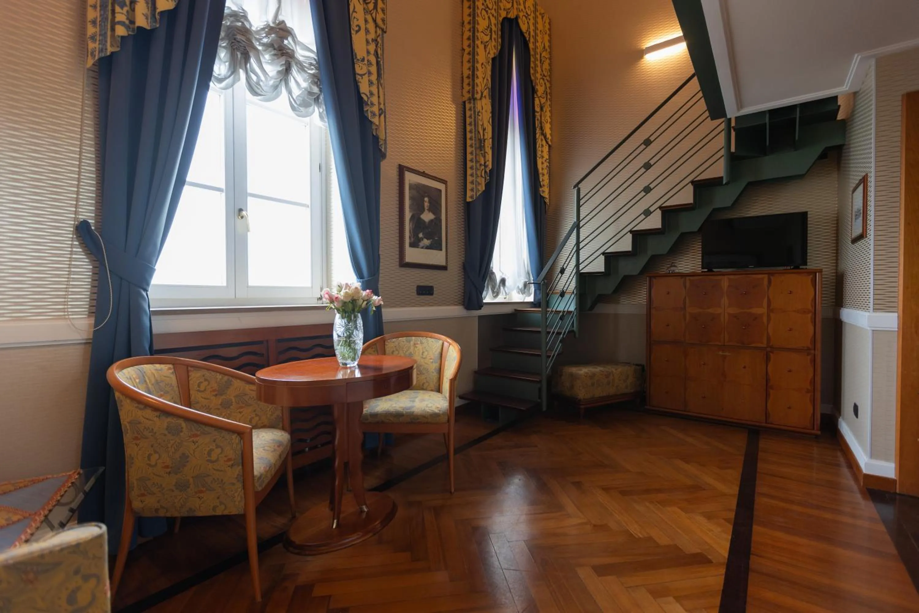 Living room in Grand Hotel Ortigia