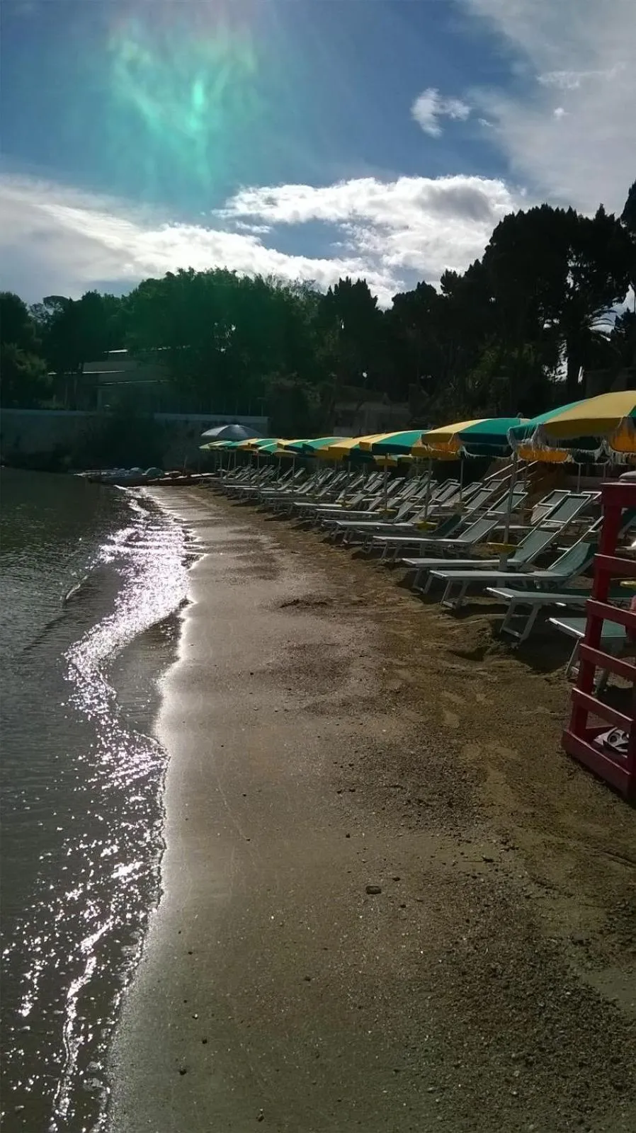 Beach in Grand Hotel Ortigia