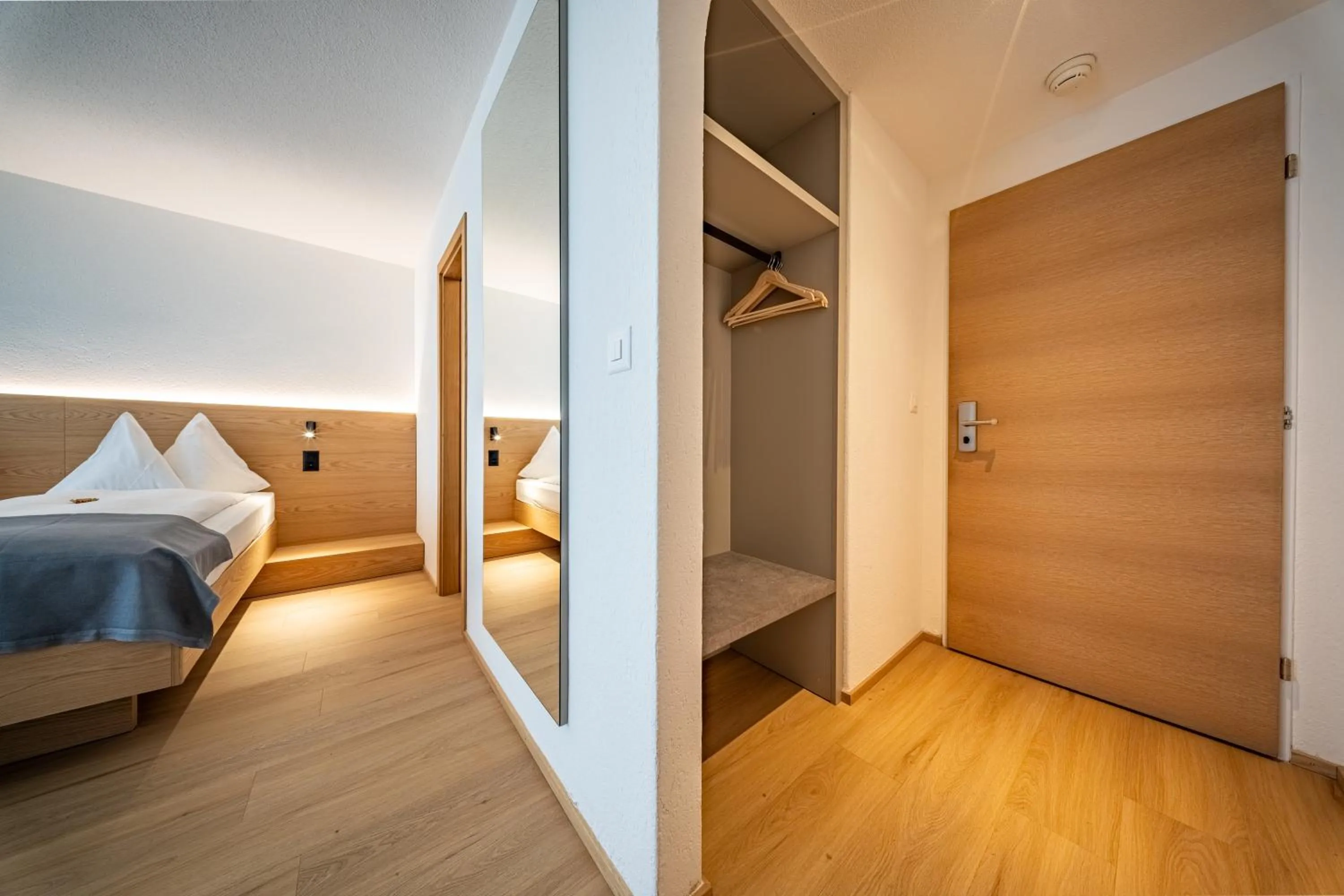 Bed in Hotel Piz St. Moritz