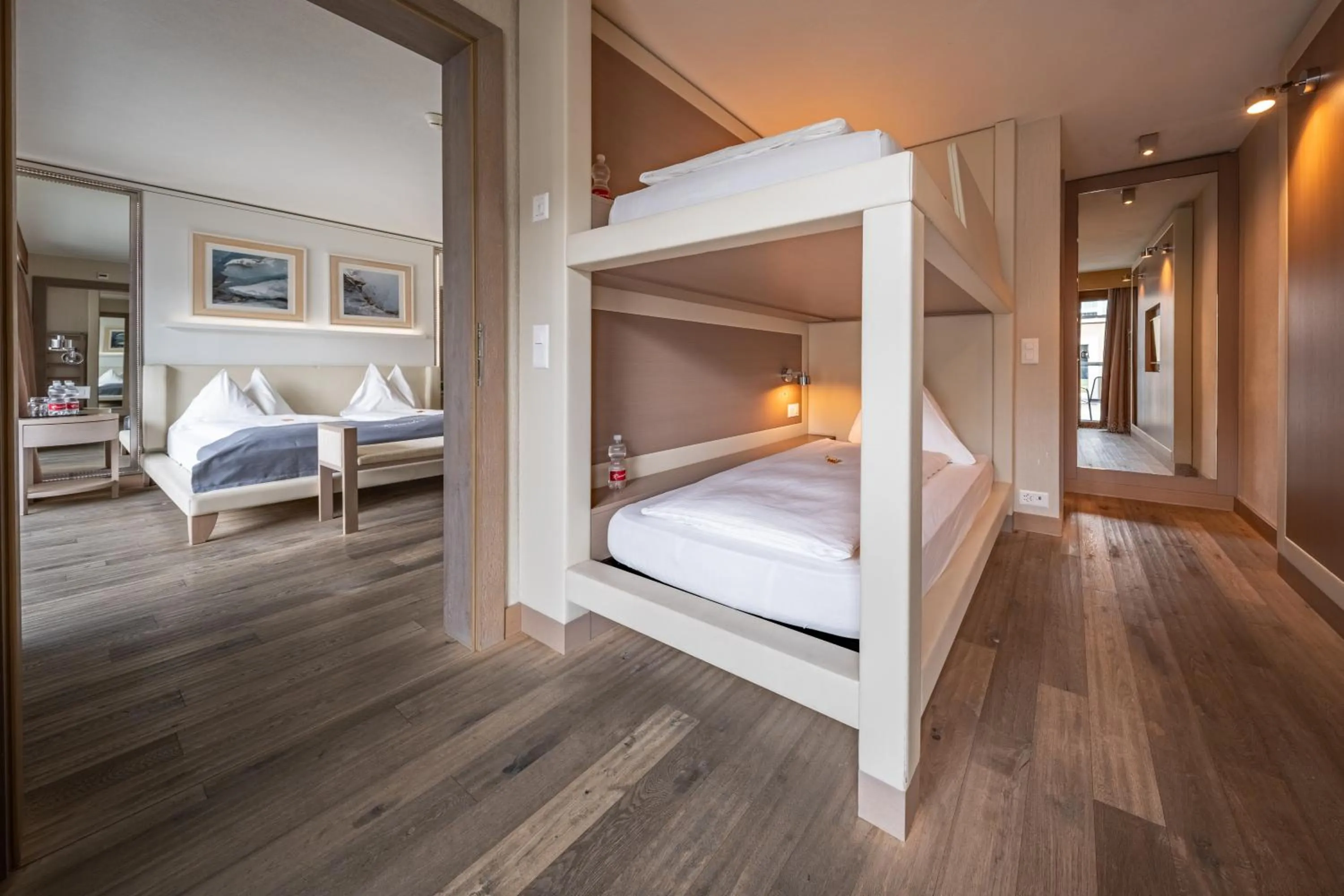 Bedroom, Bed in Hotel Piz St. Moritz