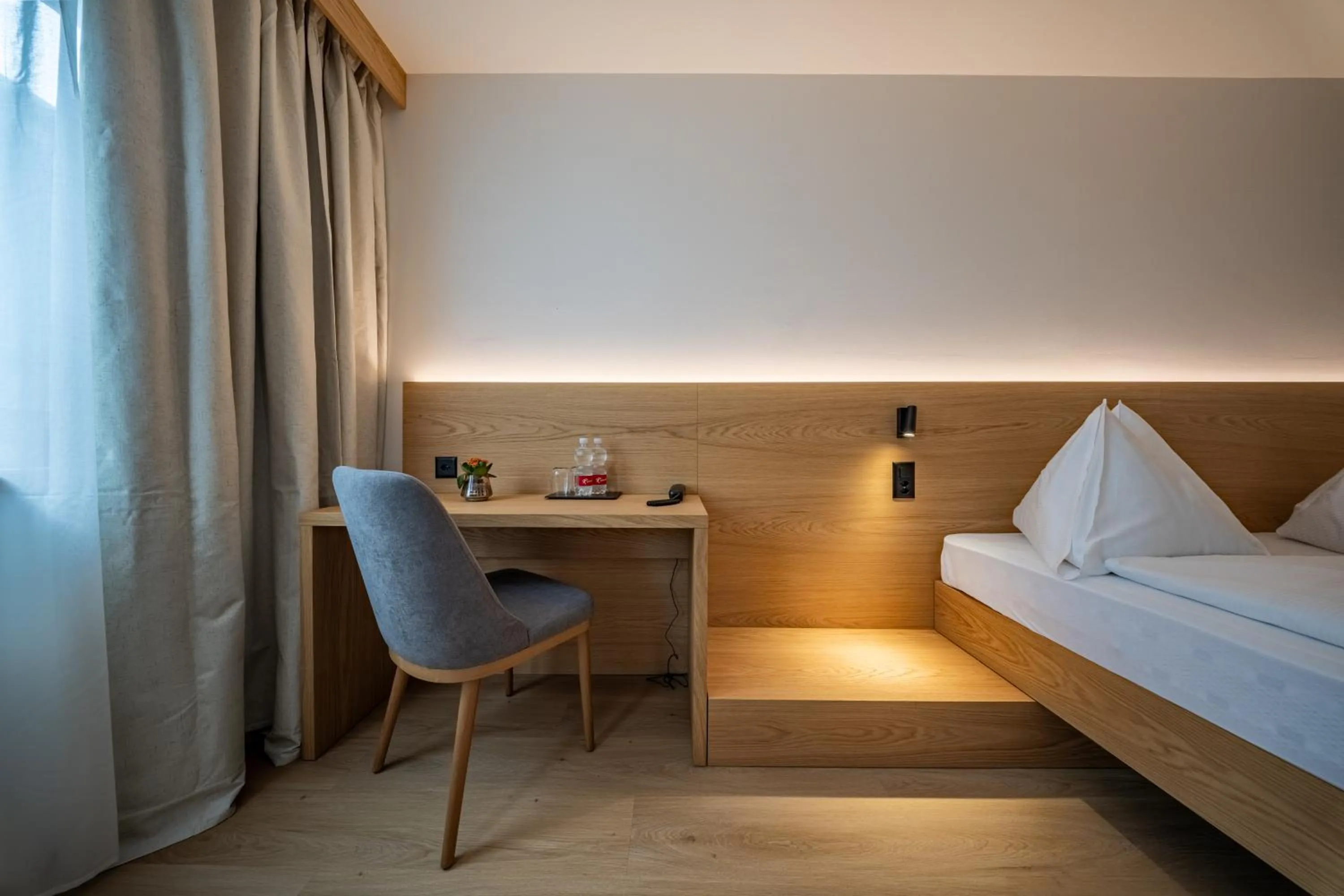 Bed in Hotel Piz St. Moritz