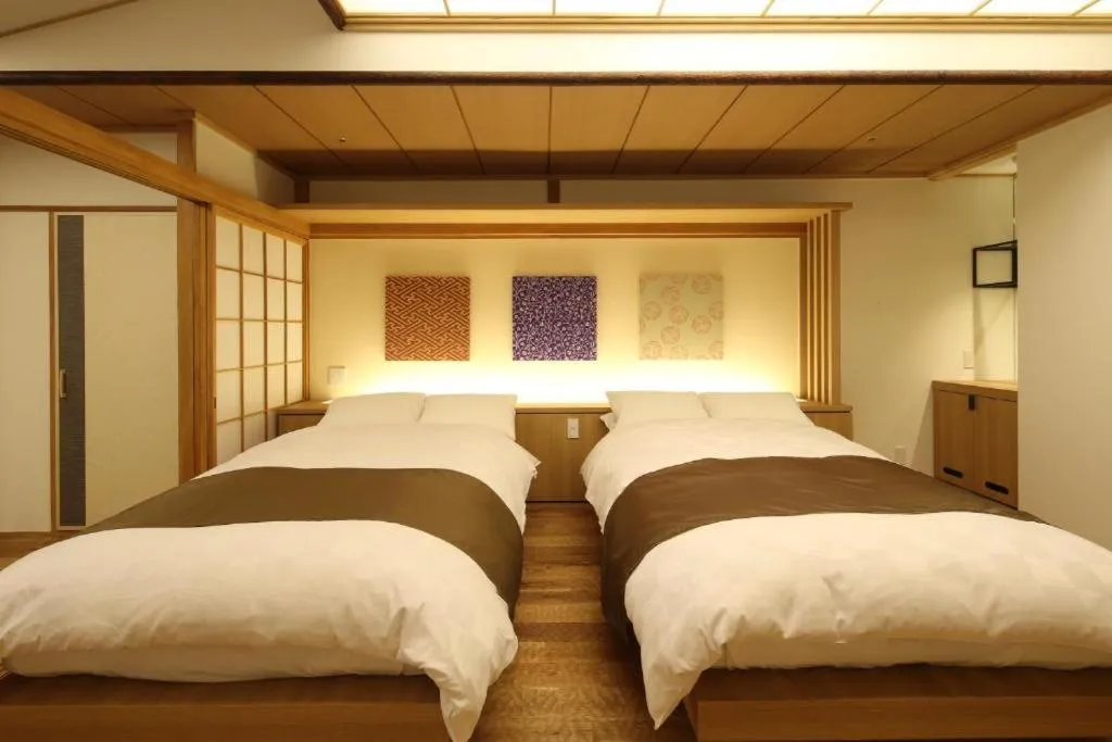 Bed in Shoenso Hozugawatei