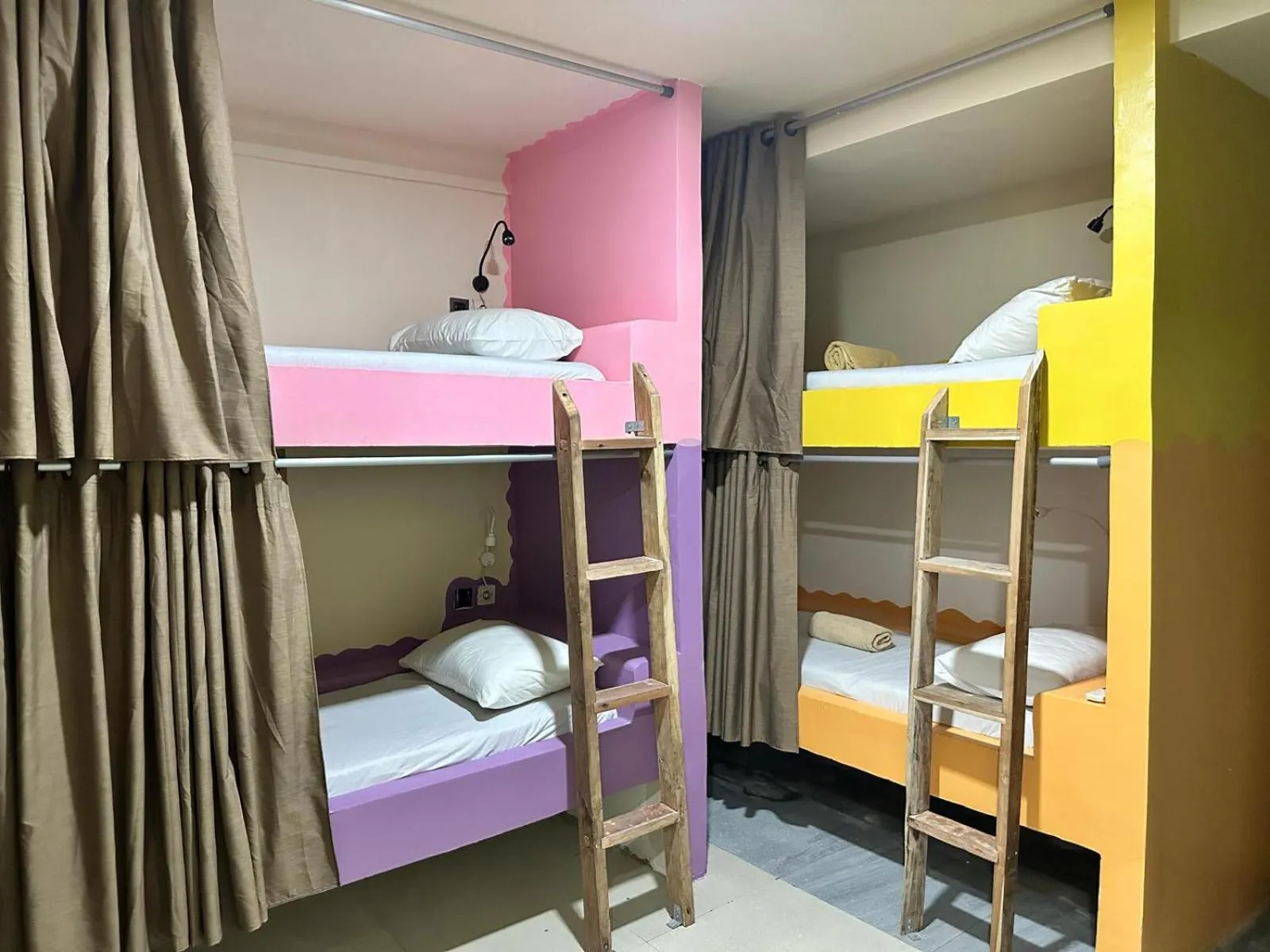 bunk bed in Dragon Dive Komodo Dive Resort