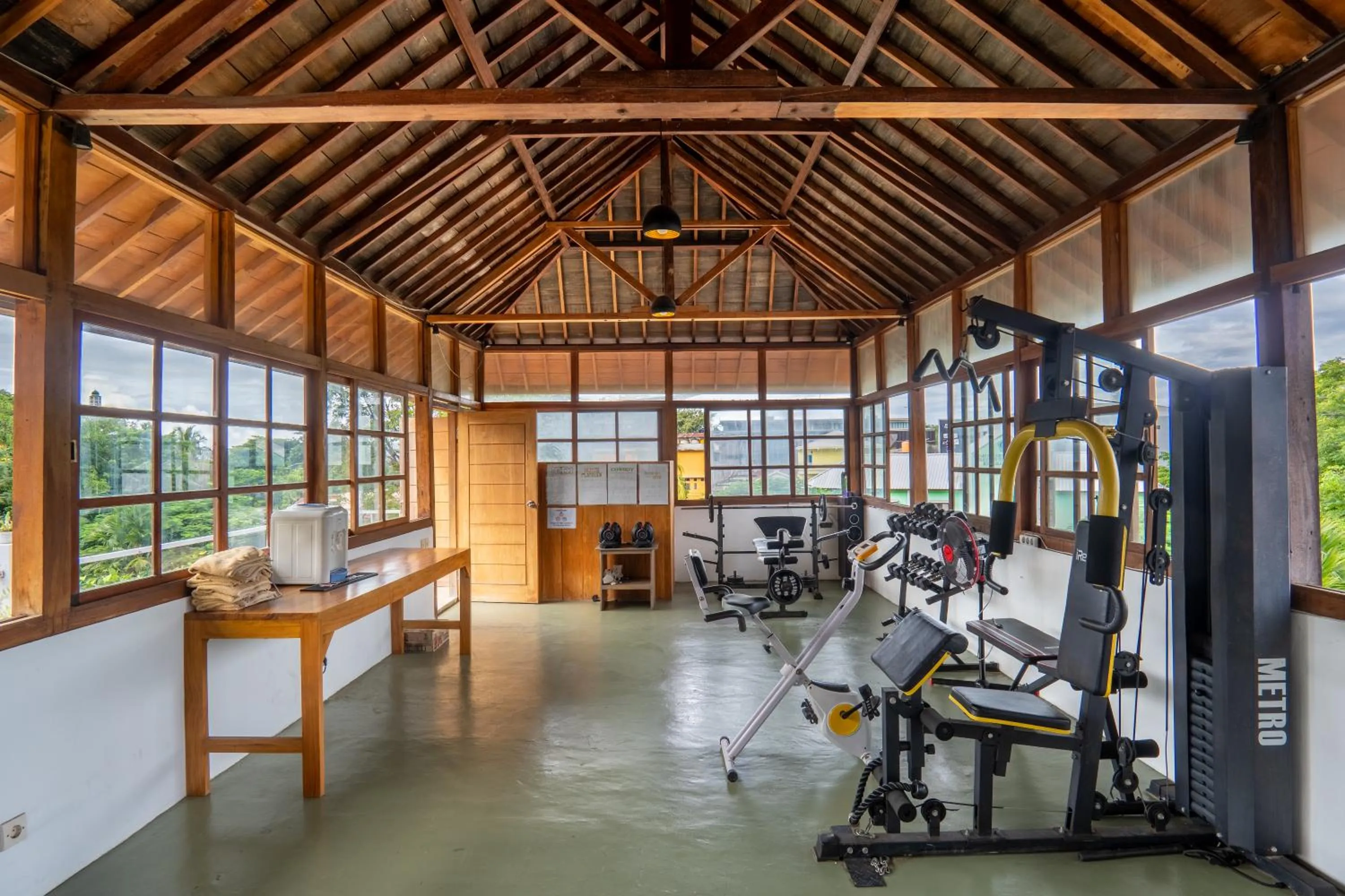 Fitness centre/facilities in Dragon Dive Komodo Dive Resort