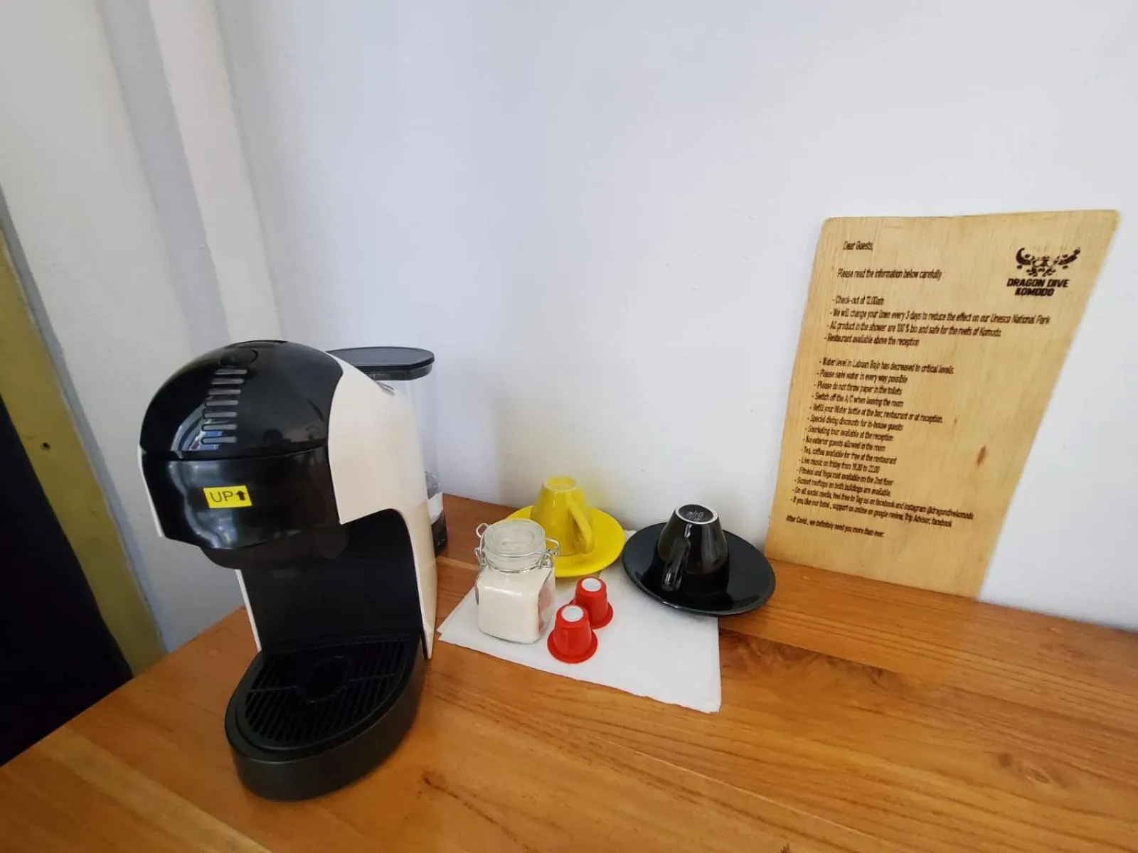 Coffee/tea facilities in Dragon Dive Komodo Dive Resort