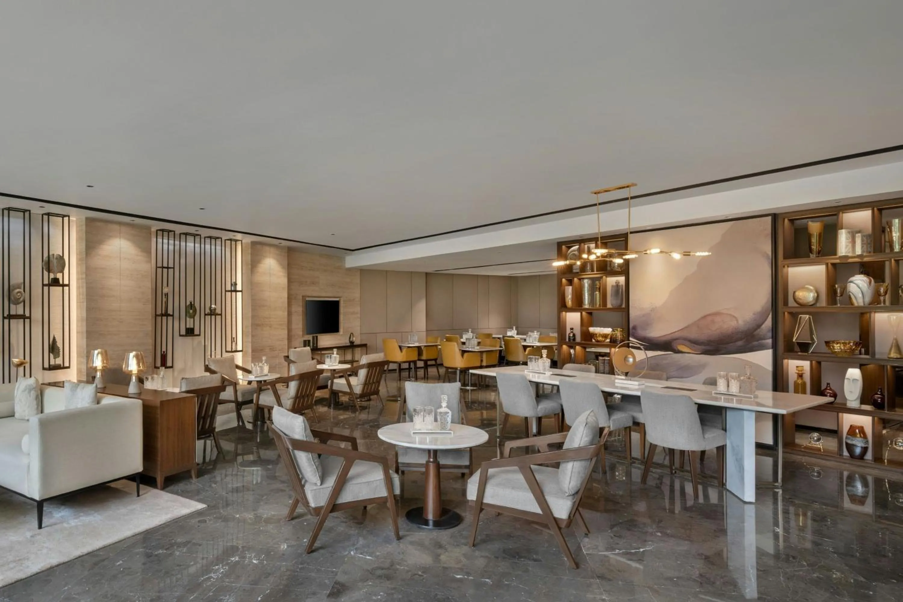 Lounge or bar in Courtyard by Marriott Mumbai International Airport