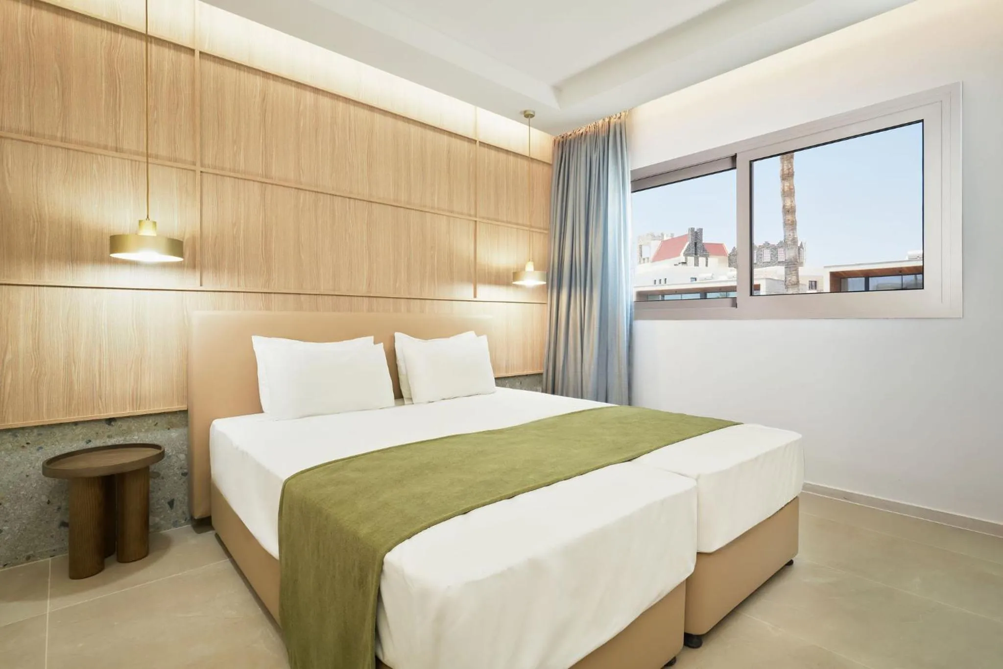 Bedroom, Bed in Eleni Holiday Resort