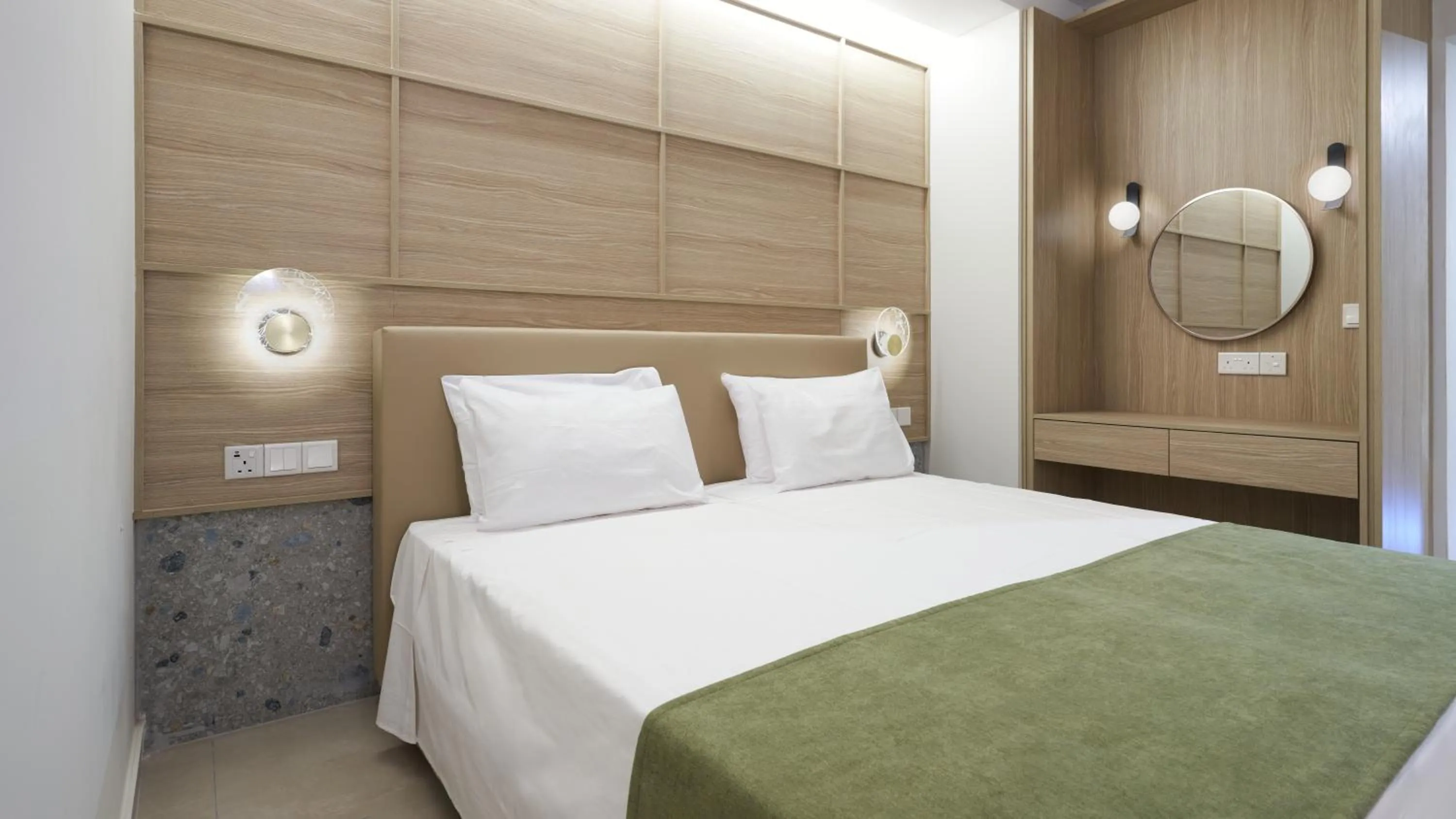 Bedroom, Bed in Eleni Holiday Resort