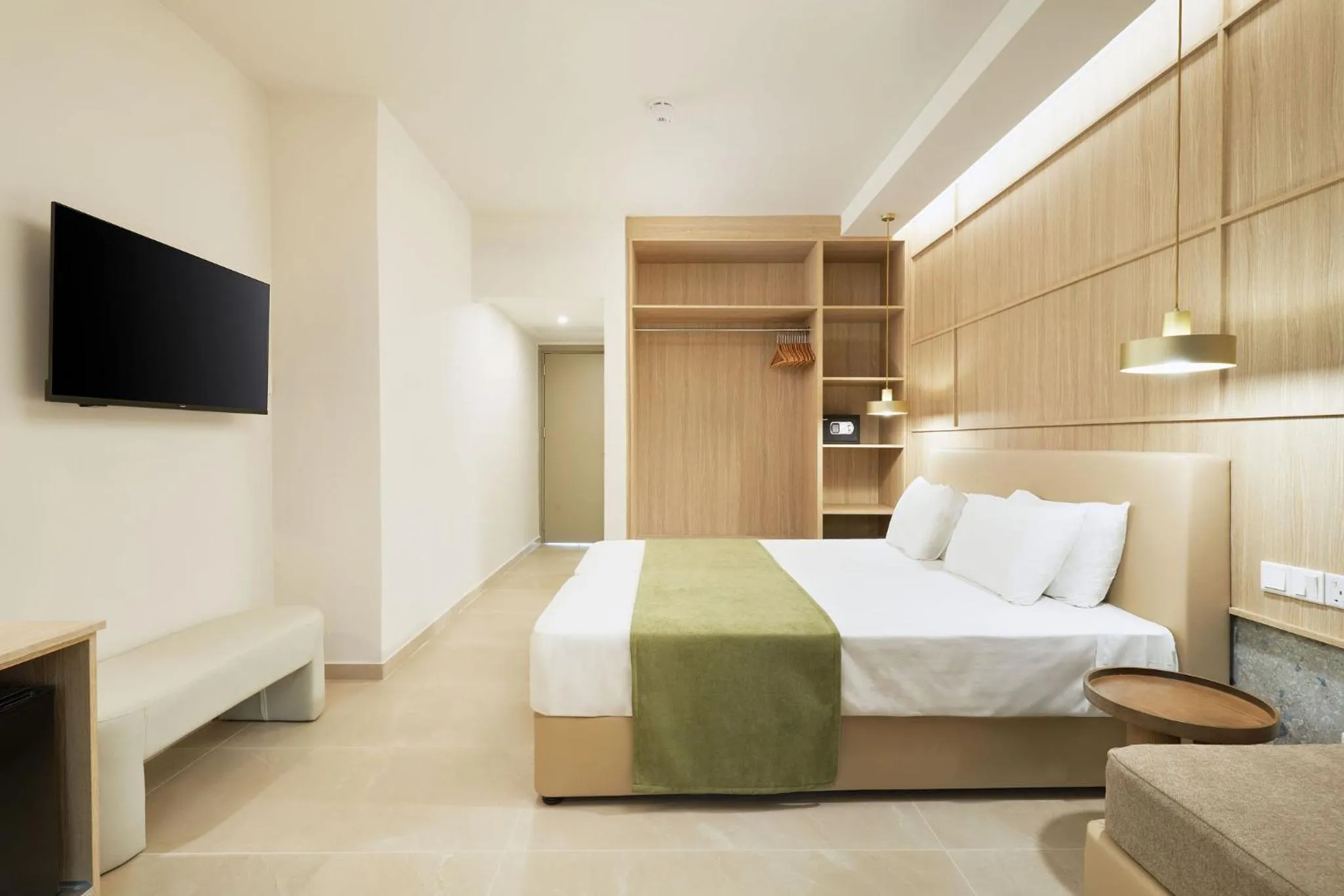 Bedroom, Bed in Eleni Holiday Resort