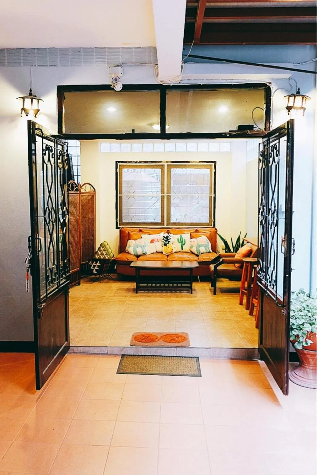 Bed in Yen Aura Boutique Hotel