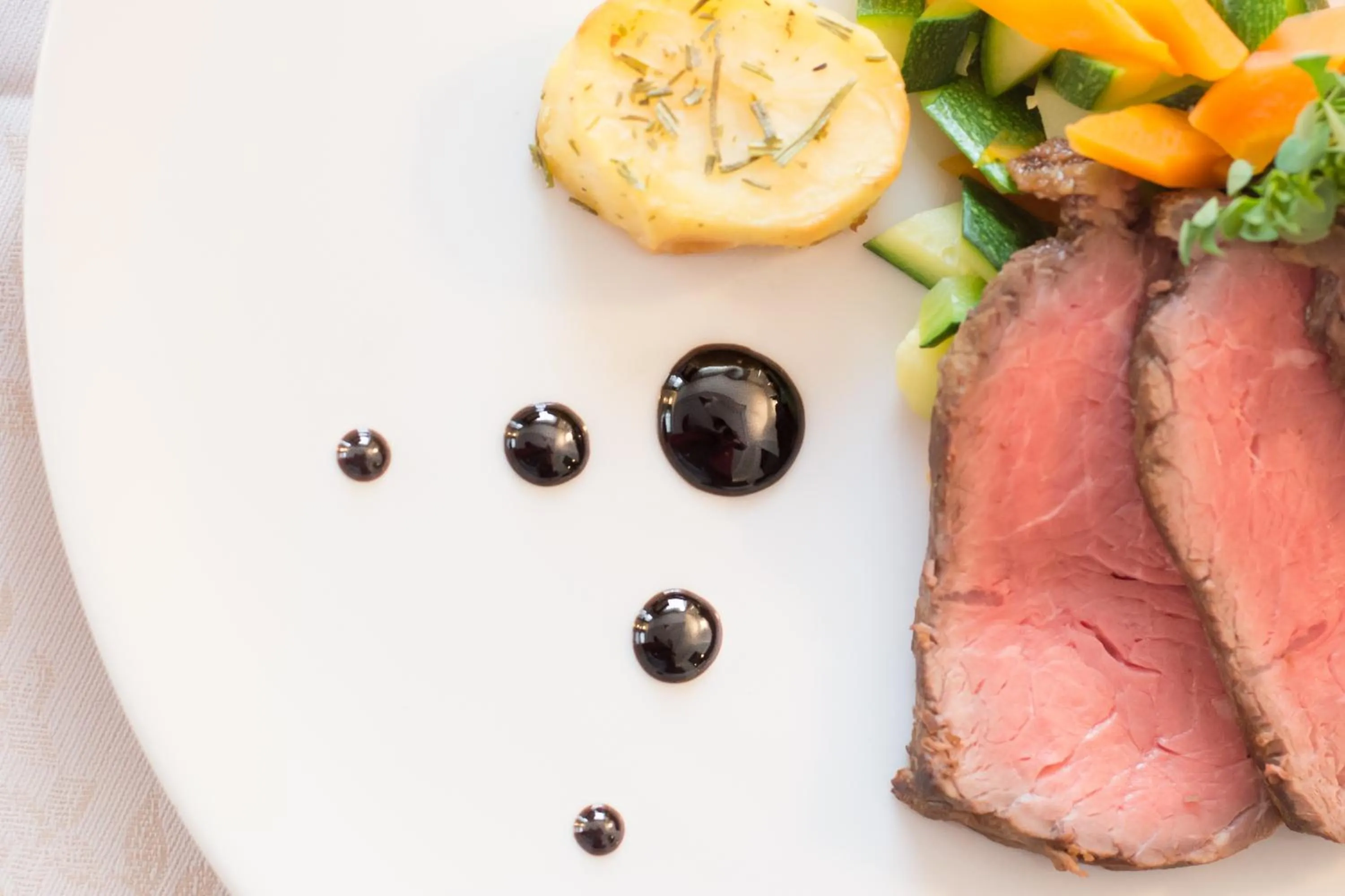 Food close-up in Kreativ Hotel Landhaus Schweigl