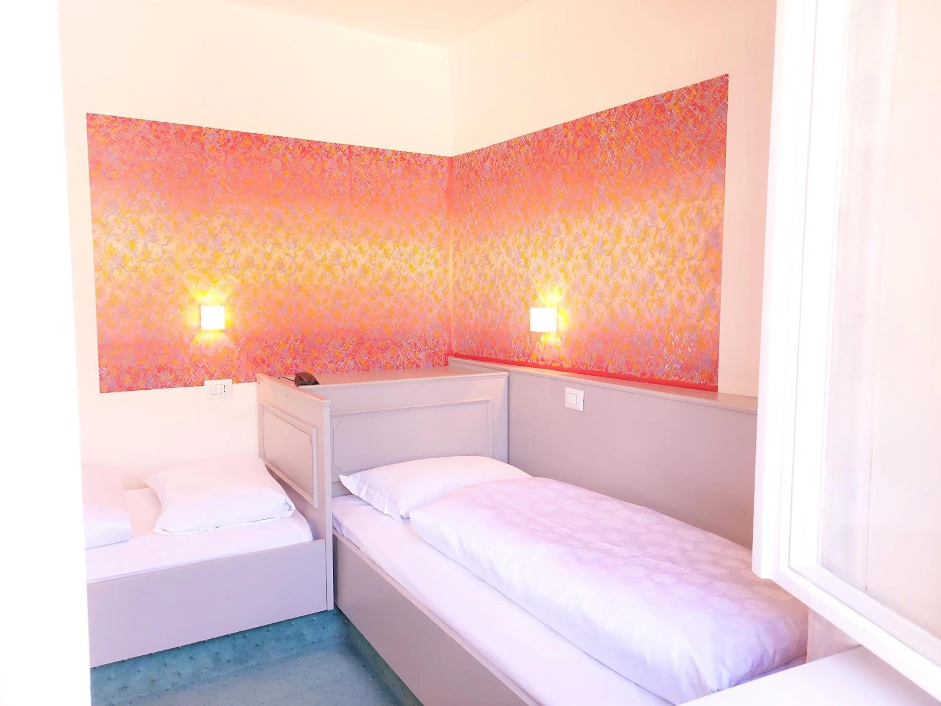 Bed in Hotel Schuster